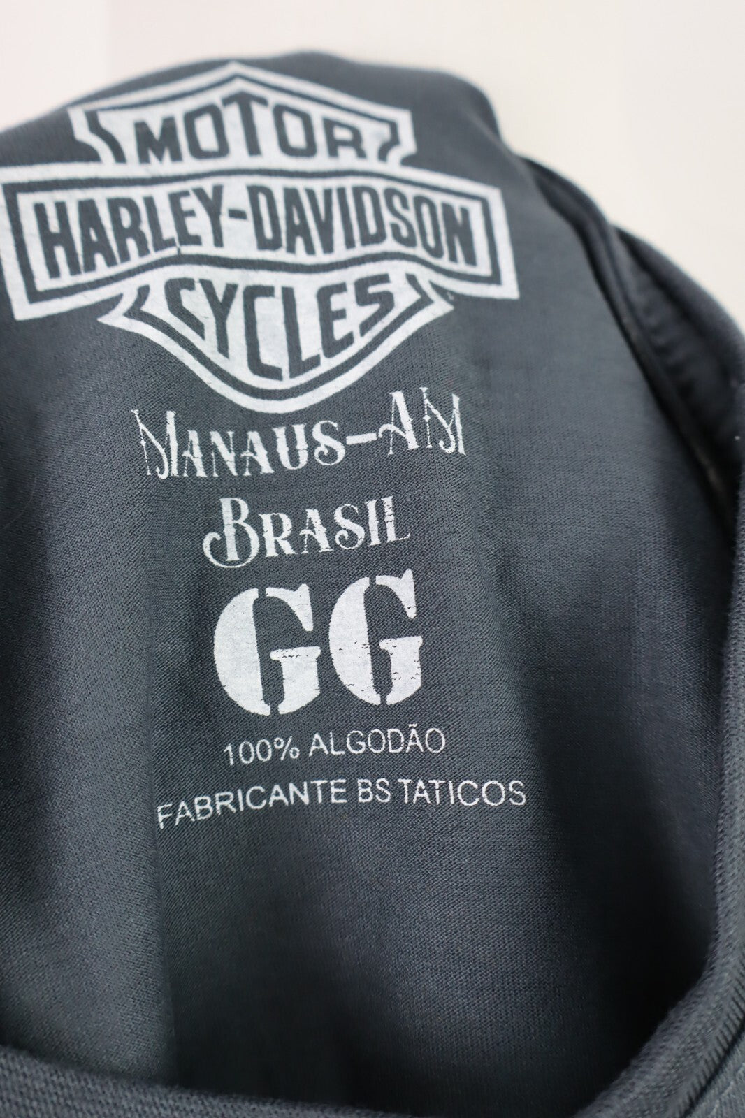 HARLEY DAVIDSON MAGLIA UOMO COTONE TG. L MAN T-SHIRT VINTAGE CASUAL COTTON