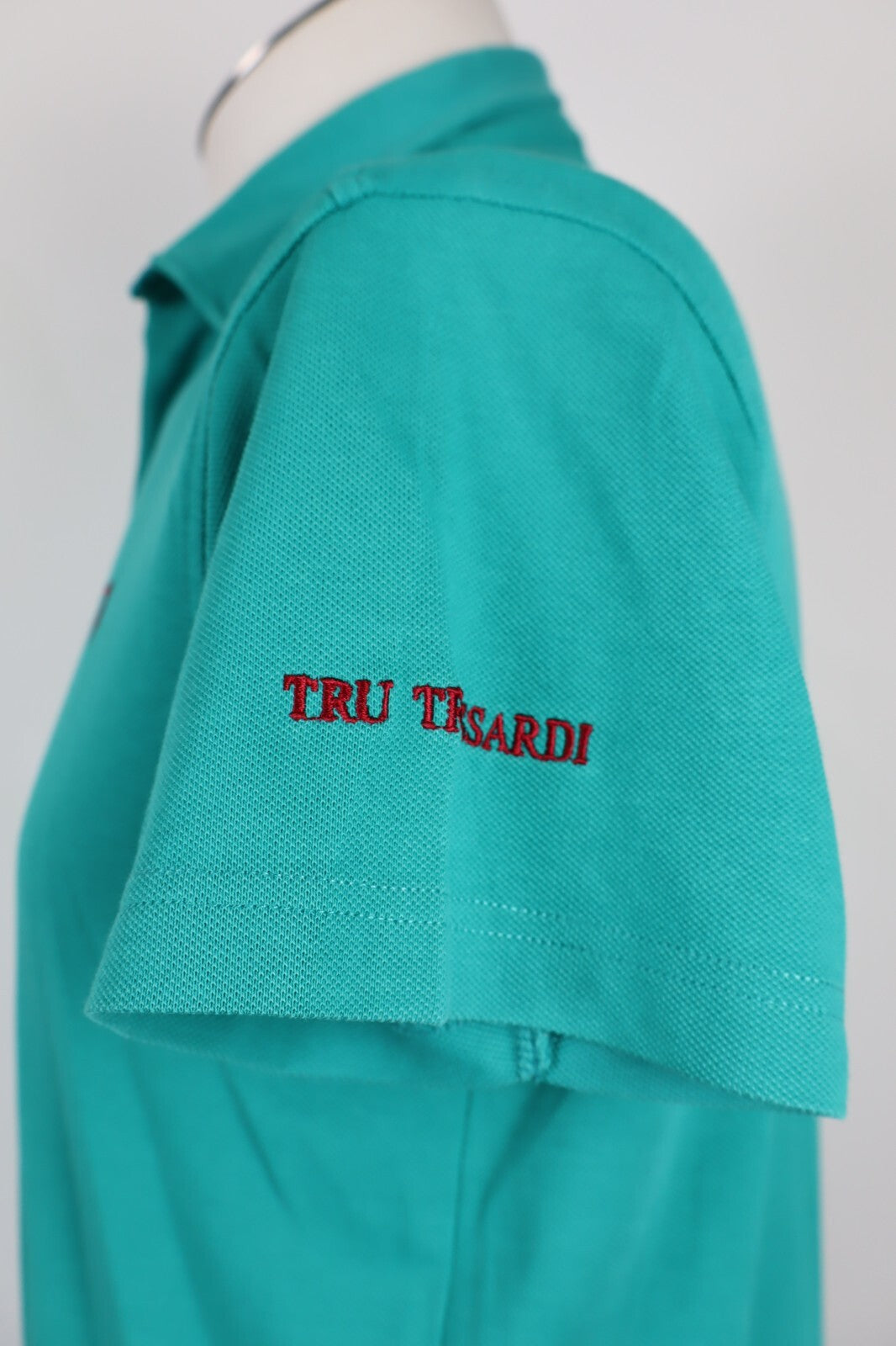 TRU TRUSSARDI MAGLIA POLO UOMO COTONE TG. L MAN COTTON SHIRT CASUAL VINTAGE