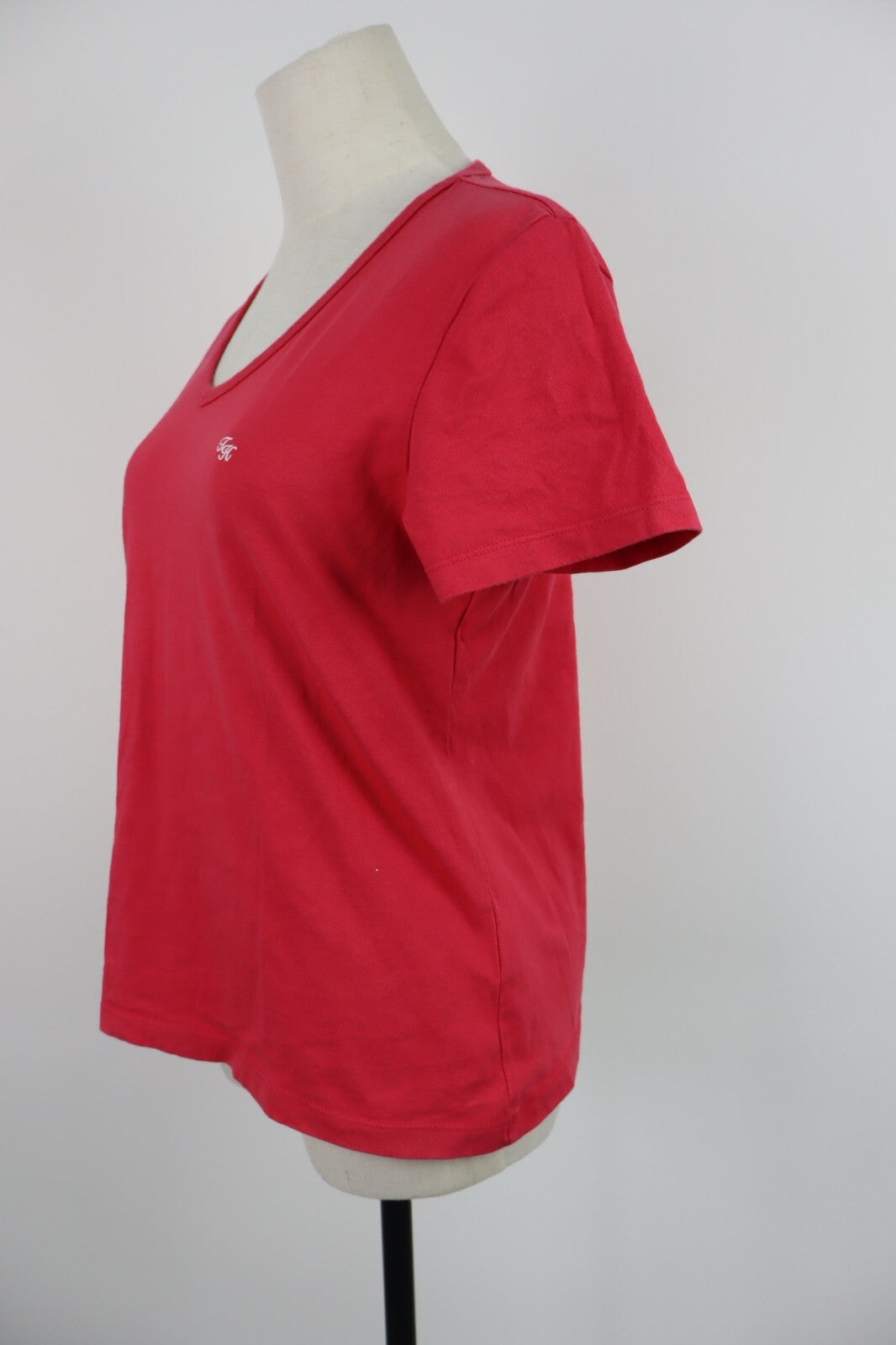 TOMMY HILFIGER MAGLIA DONNA TG. XL WOMAN CASUAL VINTAGE TOP T-SHIRT COTONE