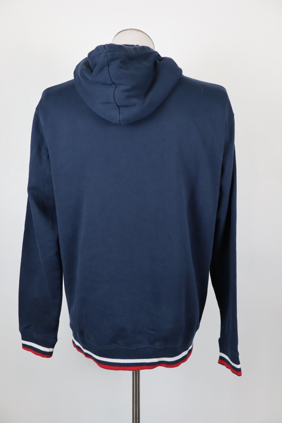 LOTTO FELPA CAPPUCCIO UOMO Tg M MAN CASUAL VINTAGE SWEATSHIRT CASUAL COTONE