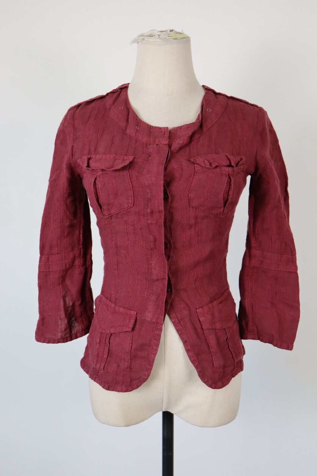 MAX & CO CAMICIA DONNA TG. 38 WOMAN SHIRT CASUAL VINTAGE COTONE