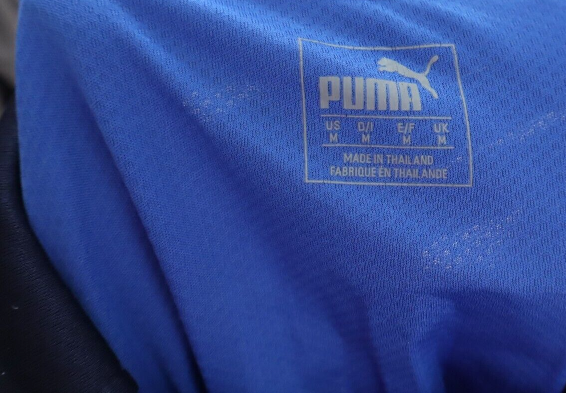 PUMA ITALIA IMMOBILE N 17 MAGLIA CALCIO UOMO Tg M SHIRT SOCCER SPORT AUTOGRAFO