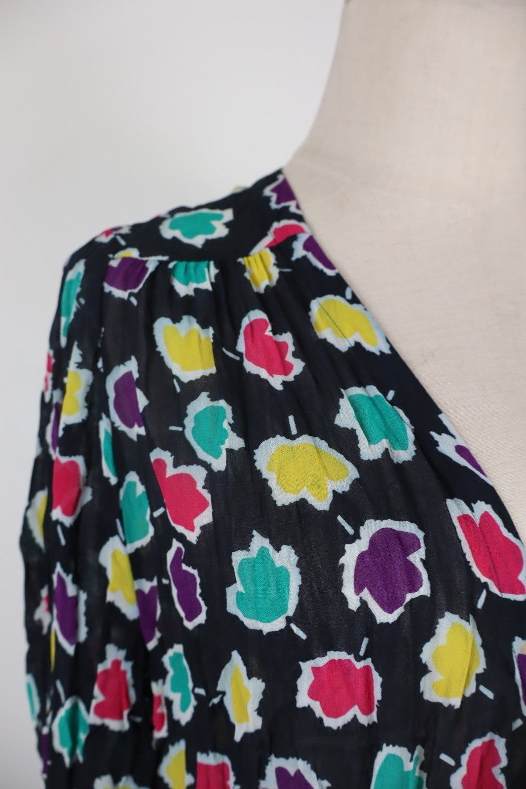 MILA SCHON MAGLIA BLUSA DONNA TG. 44 WOMAN CASUAL VINTAGE TOP T-SHIRT MANICA 3/4