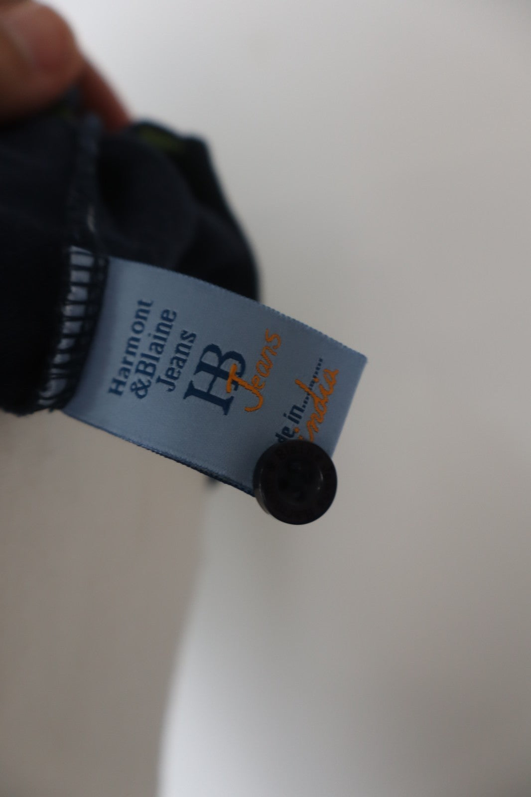 HARMONT & BLAINE POLO MAGLIA UOMO COTONE TG. L MAN COTTON T-SHIRT VINTAGE LOGO