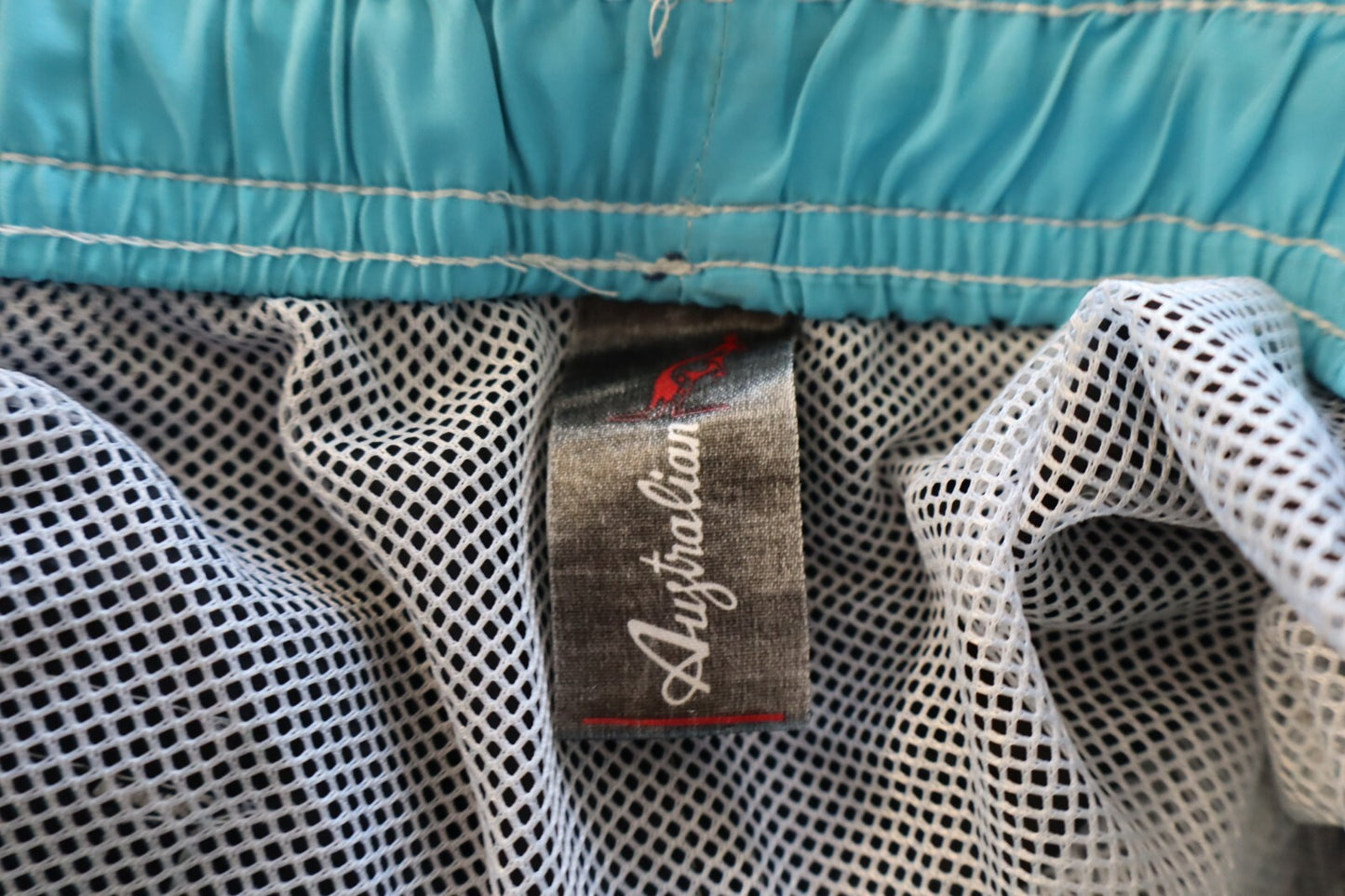 AUSTRALIAN COSTUME PANTALONCINO MARE UOMO TG 50 MEN SWIMSUIT VINTAGE CASUAL