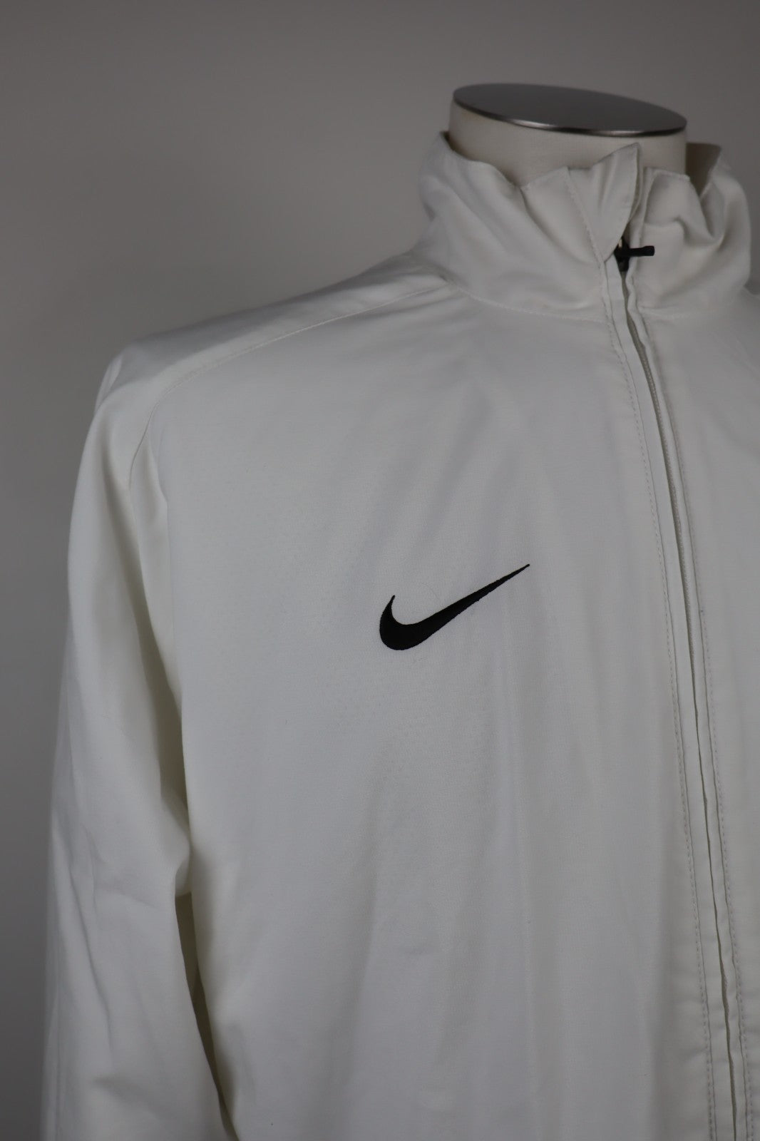NIKE FC FANANO GIACCA SPORTIVA UOMO CALCIO Tg L MAN SOCCER VINTAGE JACKET