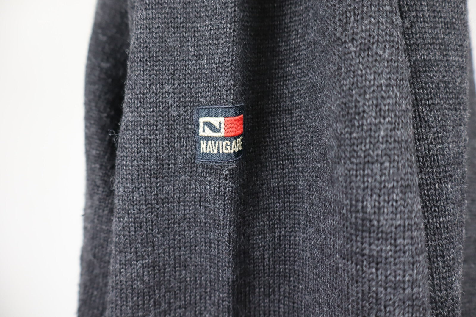 NAVIGARE MAGLIONE MAGLIA LANA VINTAGE UOMO TG 2XL MAN WOOL SWEATER CASUAL
