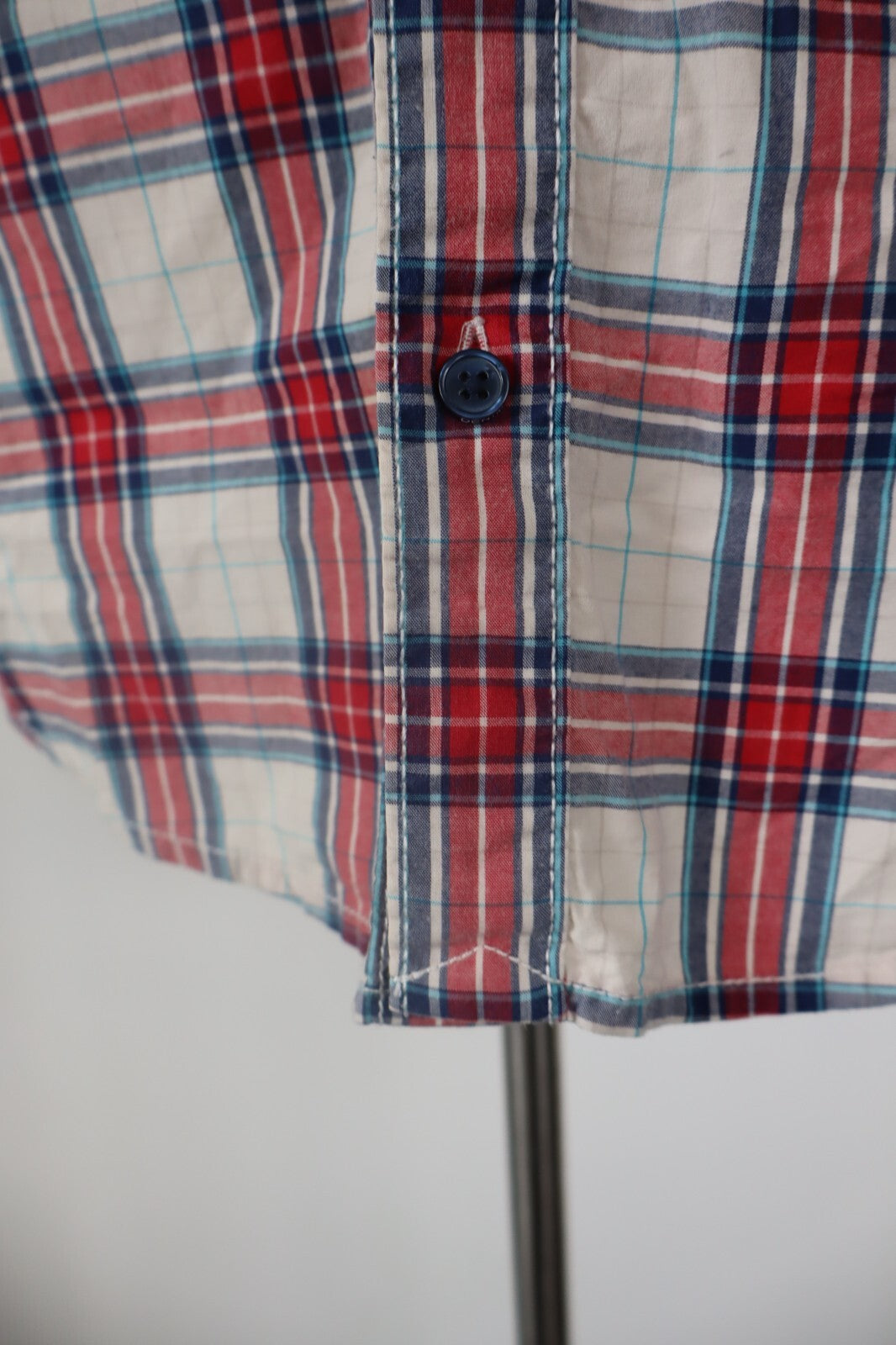 TOMMY HILFIGER CAMICIA UOMO COTONE TG. L MAN CASUAL VINTAGE SHIRT COTTON