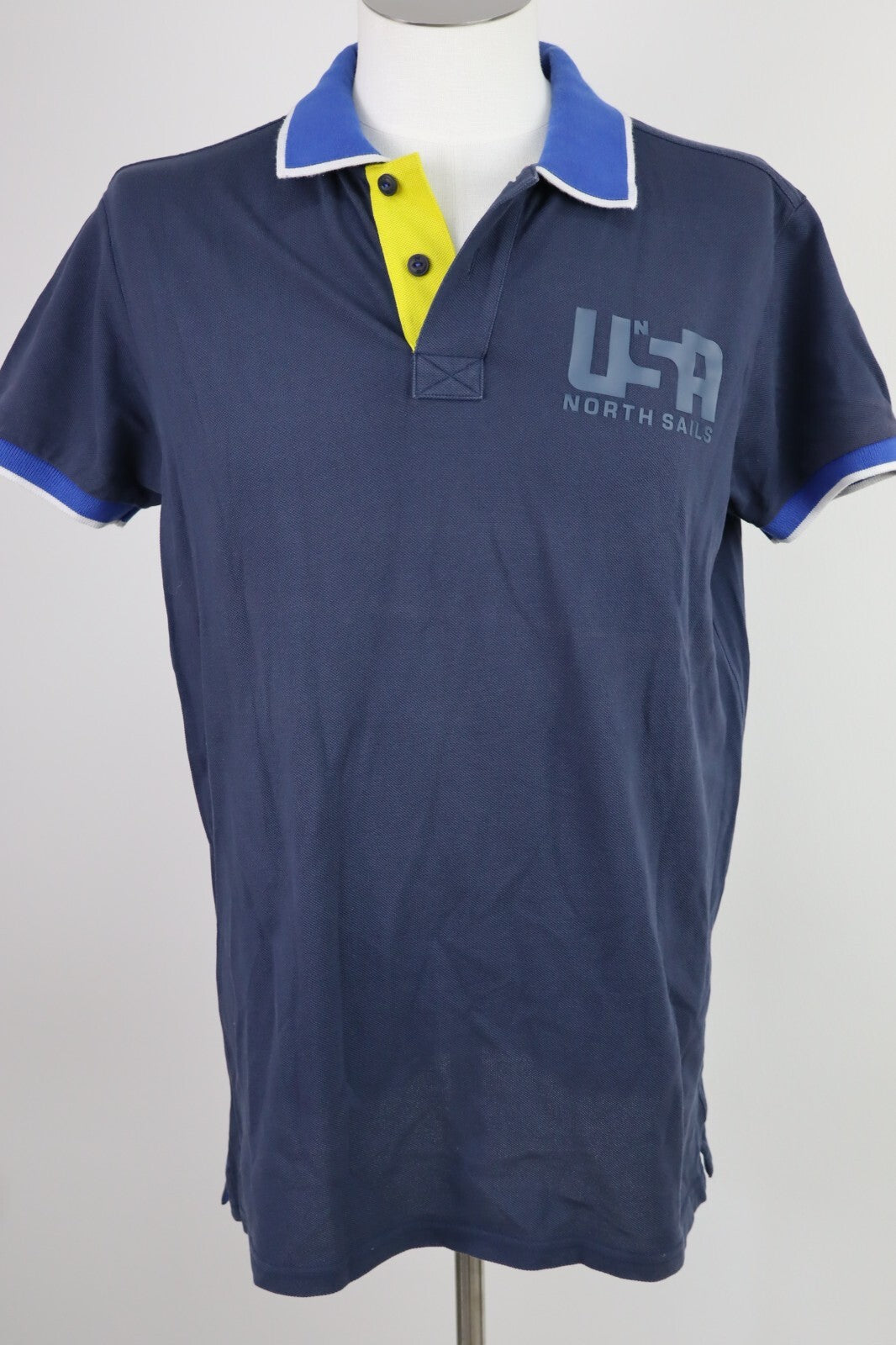 NORTH SAILS MAGLIA POLO COTONE UOMO TG. L MAN POLO SHIRT CASUAL VINTAGE COTTON