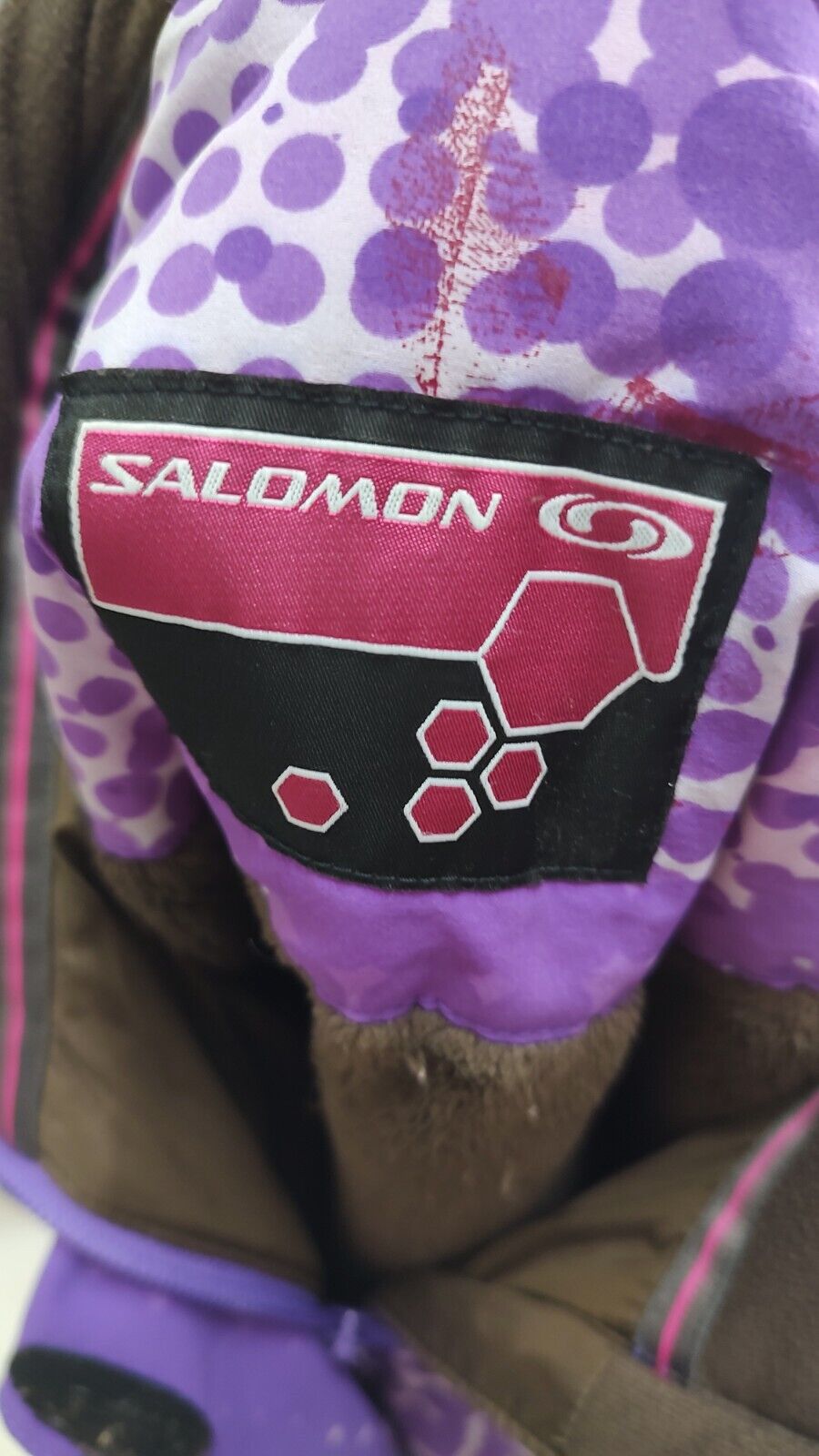 SALOMON GIUBBINO IMBOTTITO GIACCA  DONNA Tg. L WOMAN CASUAL JACKET PADDED