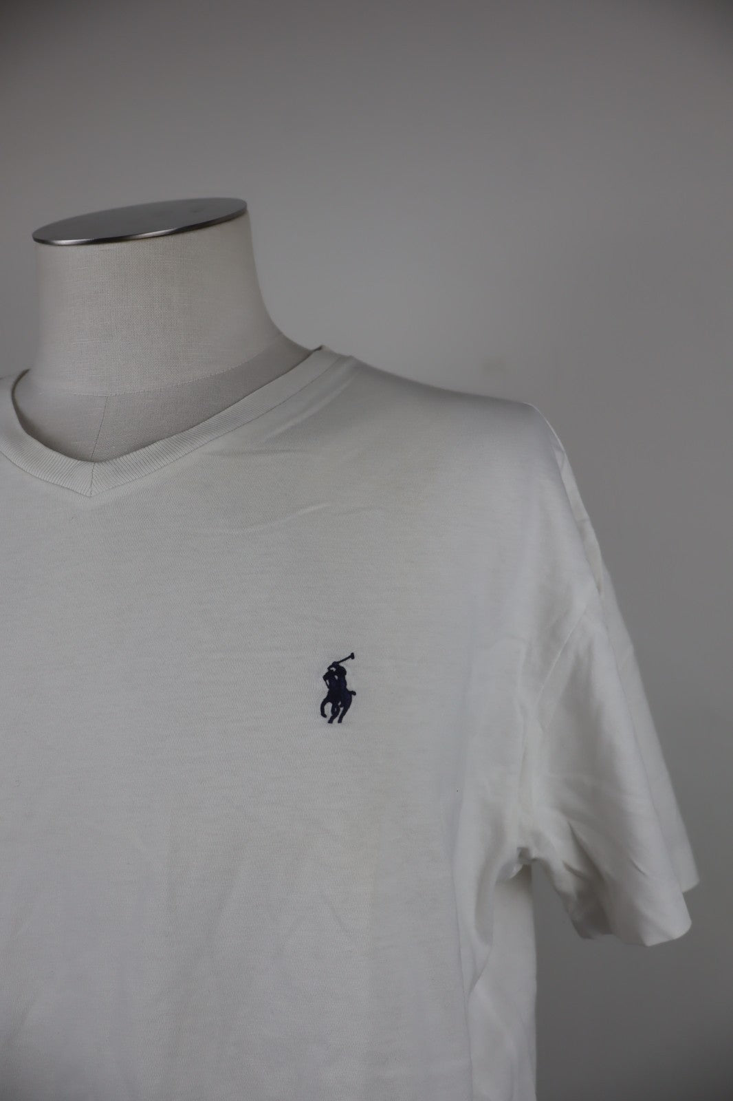 RALPH LAUREN MAGLIA UOMO COTONE TG M MAN COTTON T-SHIRT CASUAL VINTAGE LOGO