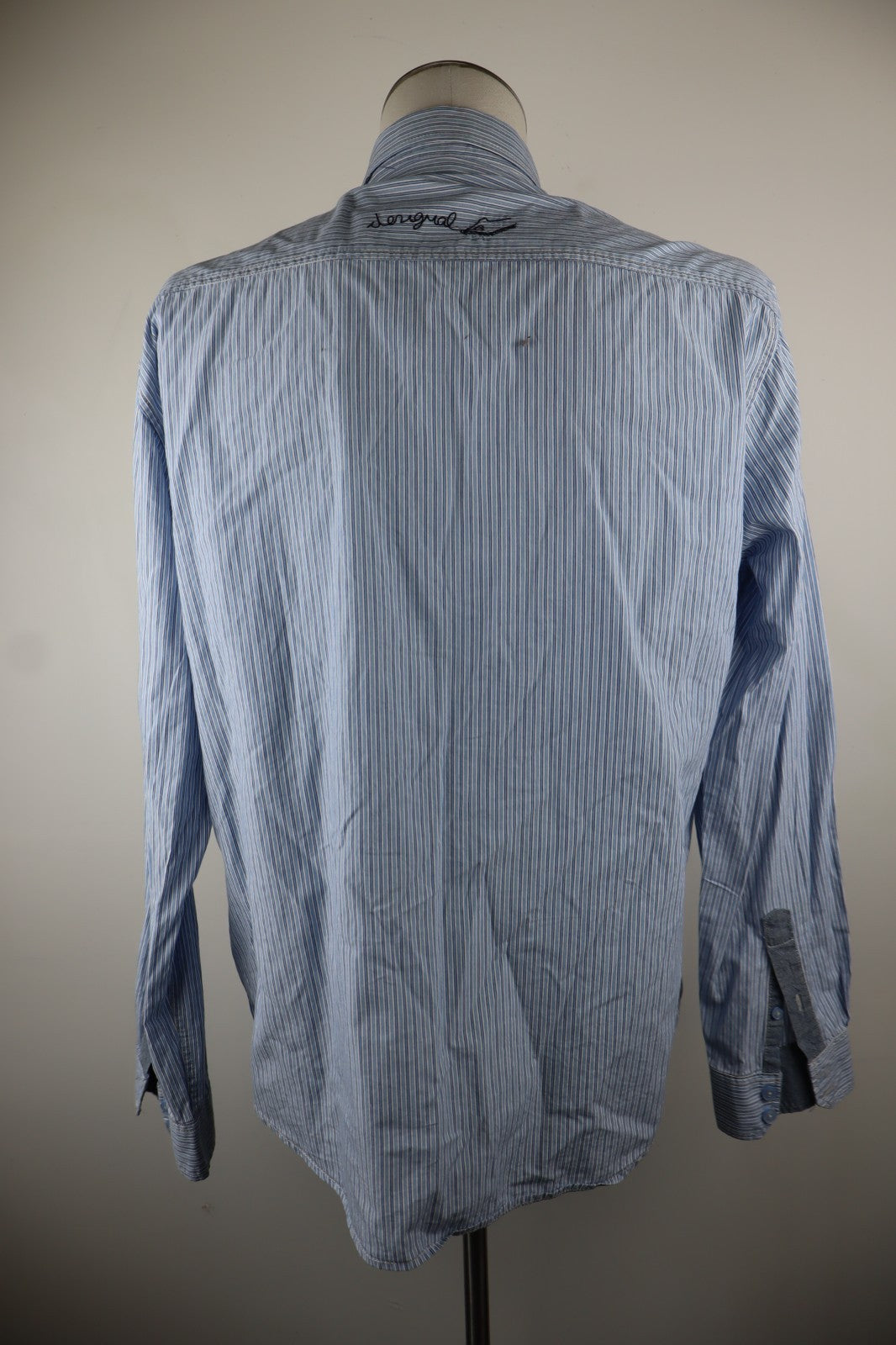 DESIGUAL CAMICIA SHIRT UOMO TG XL MAN VINTAGE CASUAL LOGO COTONE
