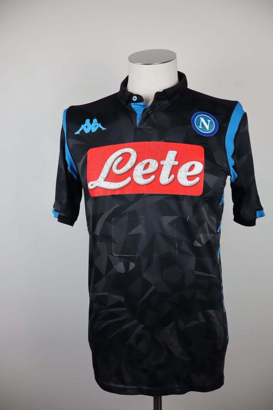 KAPPA NAPOLI MAGLIA CALCIO Tg S UOMO MAN T-SHIRT SOCCER SPORT  JERSEY 18/19