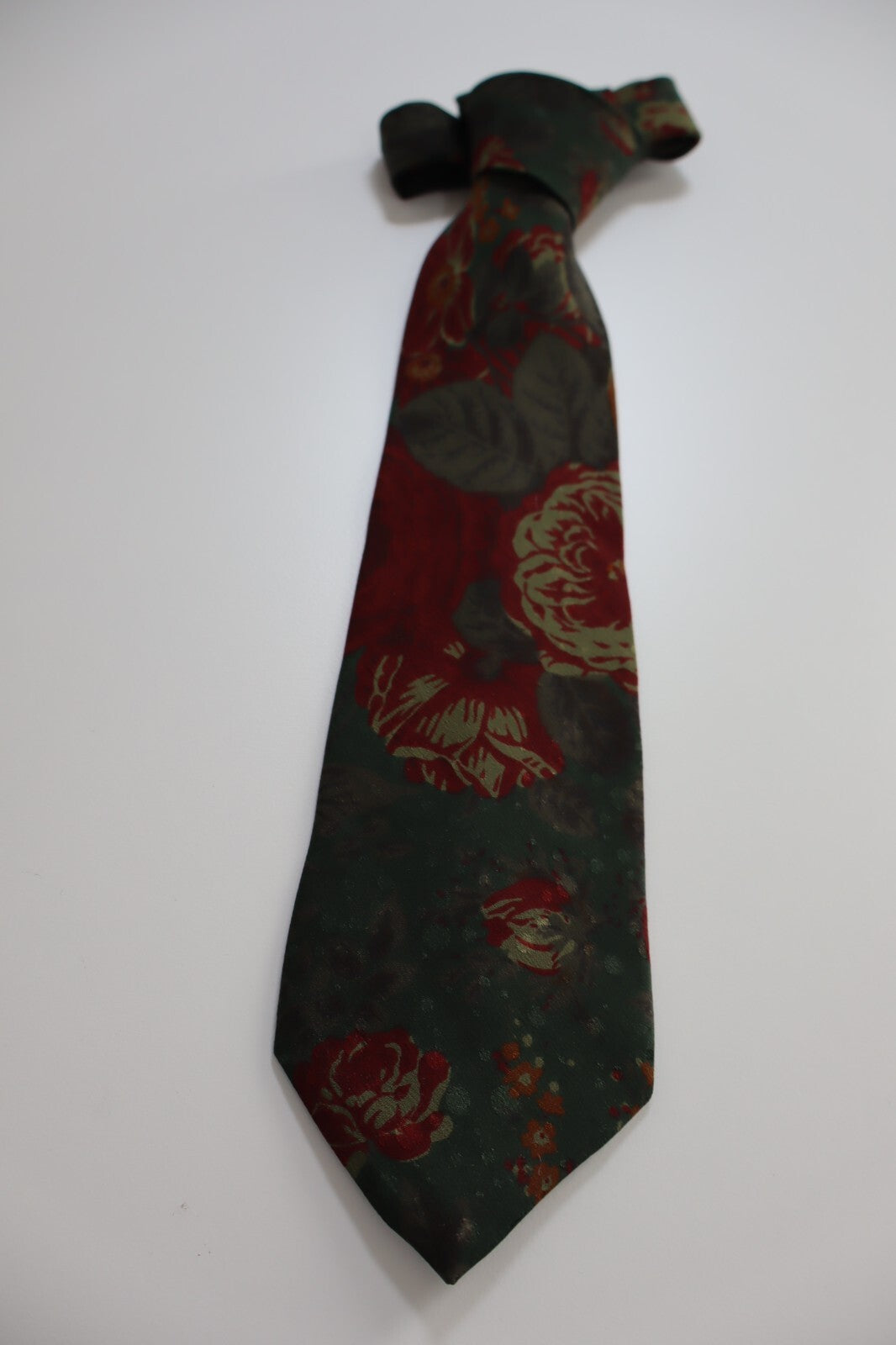 HUBERT MILANO 100% SILK TIE SETA CRAVATTA NECKTIE MADE IN ITALY CLASSIC