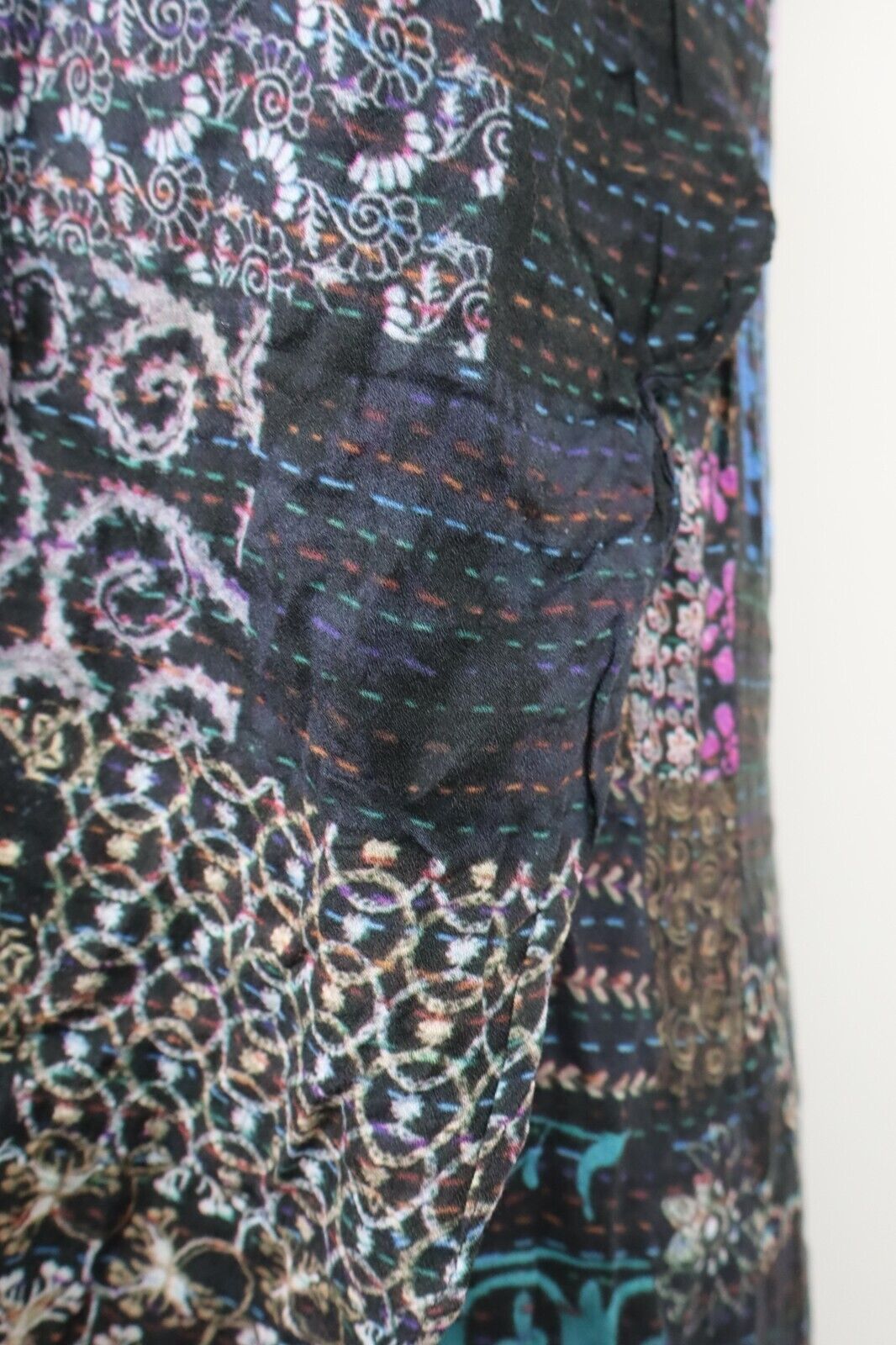 DESIGUAL VESTITO DONNA TG. 36 WOMAN CASUAL VINTAGE DRESS ABITO COTONE