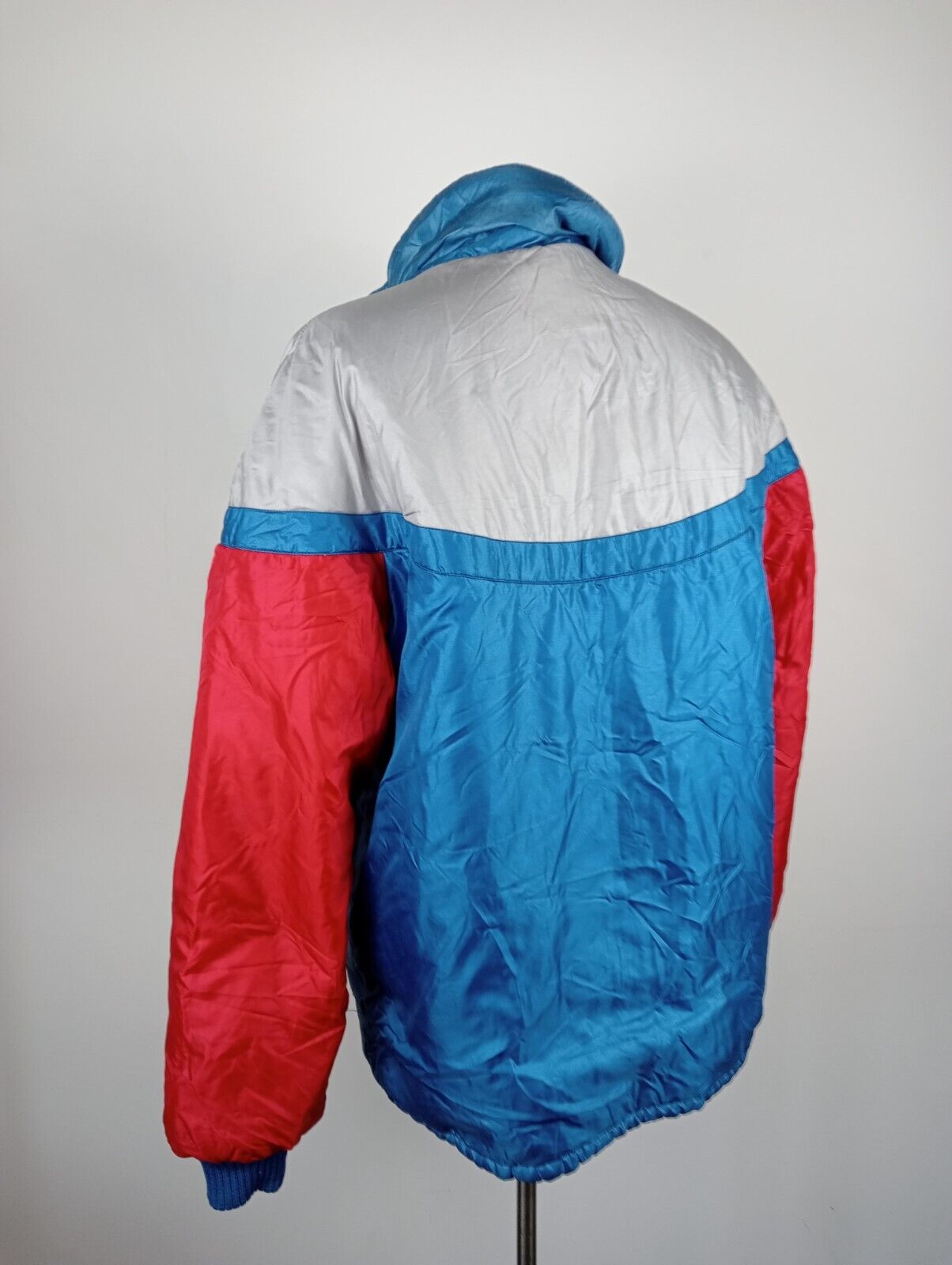 ELLESSE GIUBBINO PIUMINO UOMO Tg 54 GIUBBOTTO MAN VINTAGE JACKET DOUBLE FACE