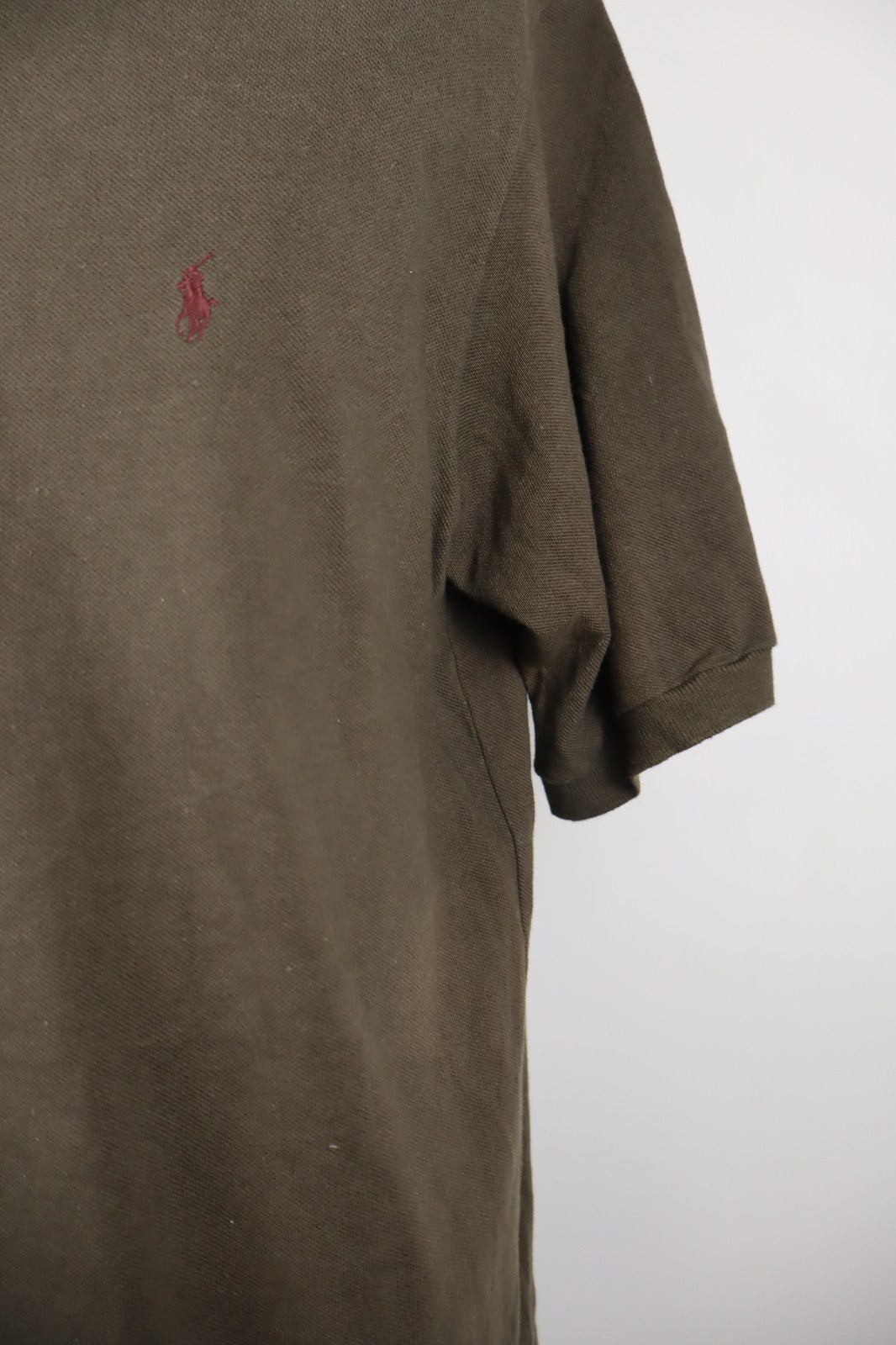 RALPH LAUREN MAGLIA POLO UOMO COTONE TG. L MAN COTTON SHIRT CASUAL VINTAGE LOGO