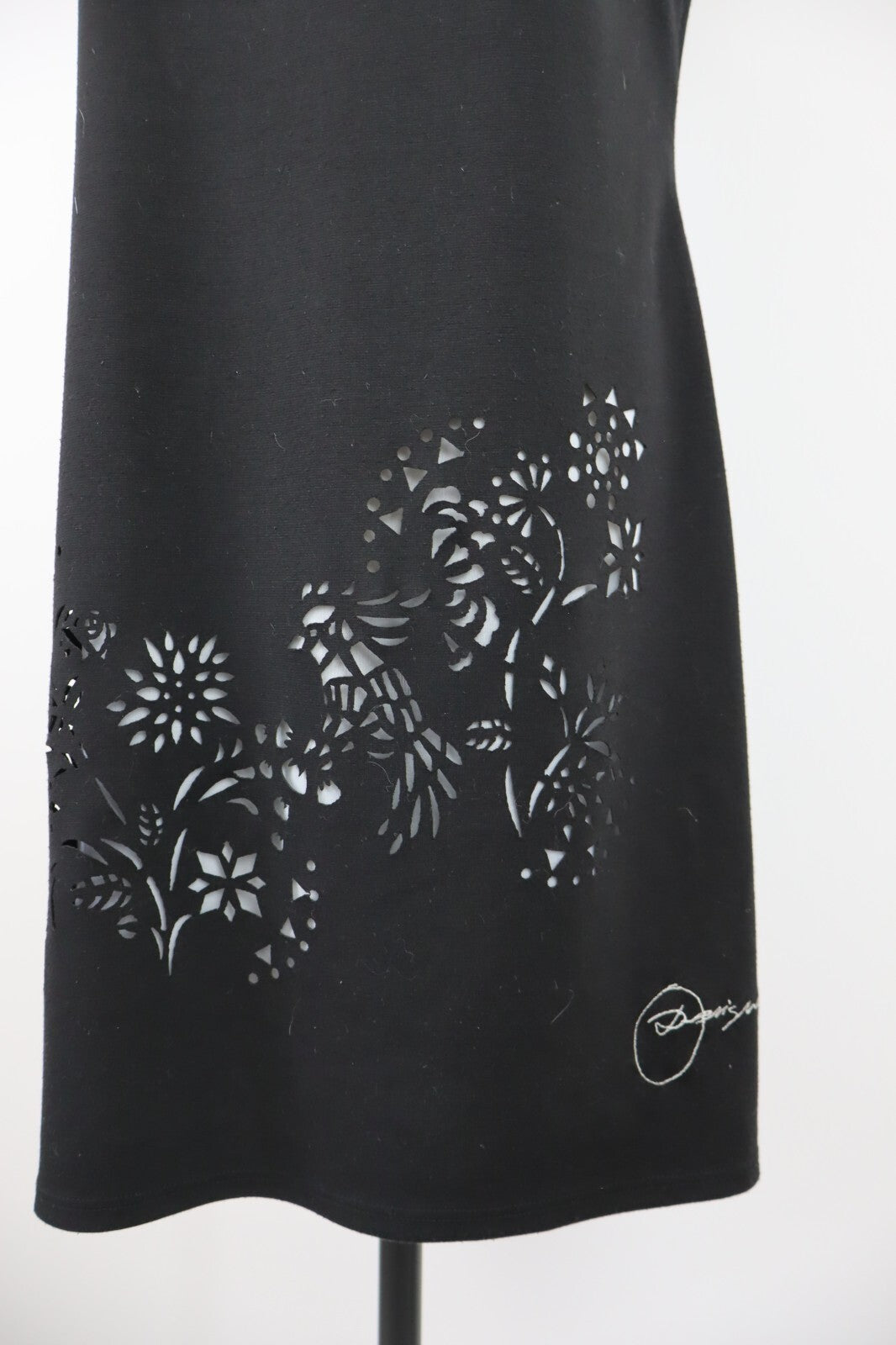 DESIGUAL VESTITO DONNA TG. XL WOMAN CASUAL VINTAGE DRESS ABITO