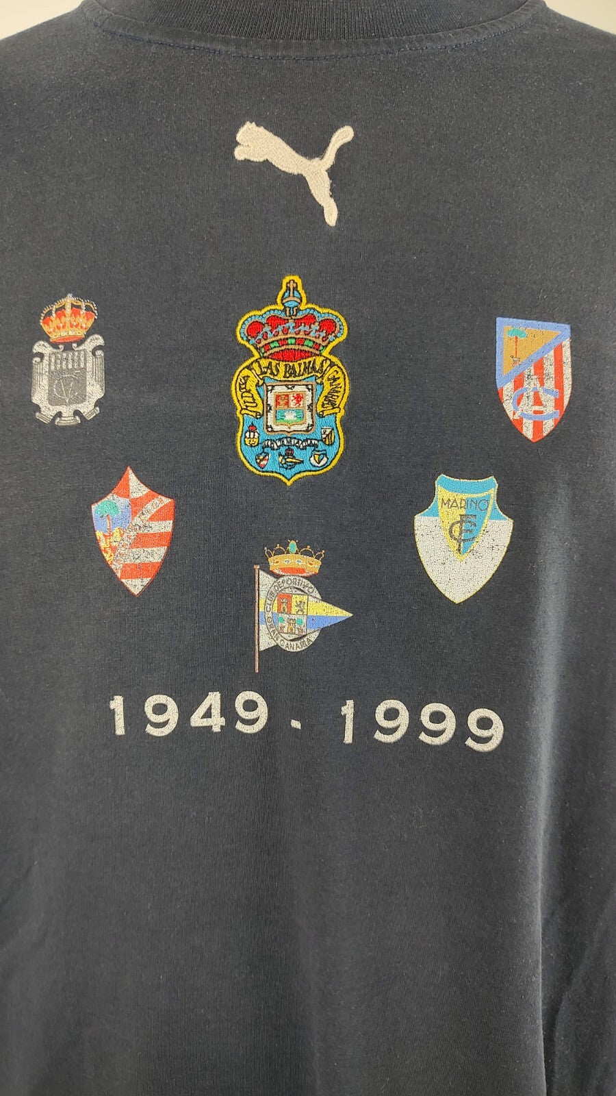 PUMA MAGLIA CALCIO UOMO TG XL MAN T-SHIRT CASUAL VINTAGE SQUADRE SPAGNOLE
