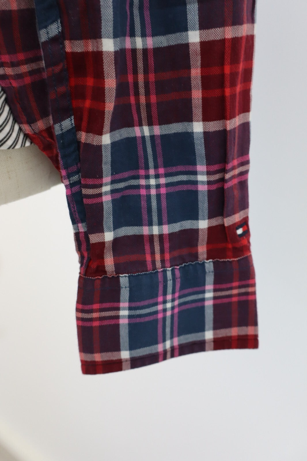 TOMMY HILFIGER CAMICIA  DONNA TG. 6 WOMAN SHIRT CASUAL VINTAGE COTONE COTTON