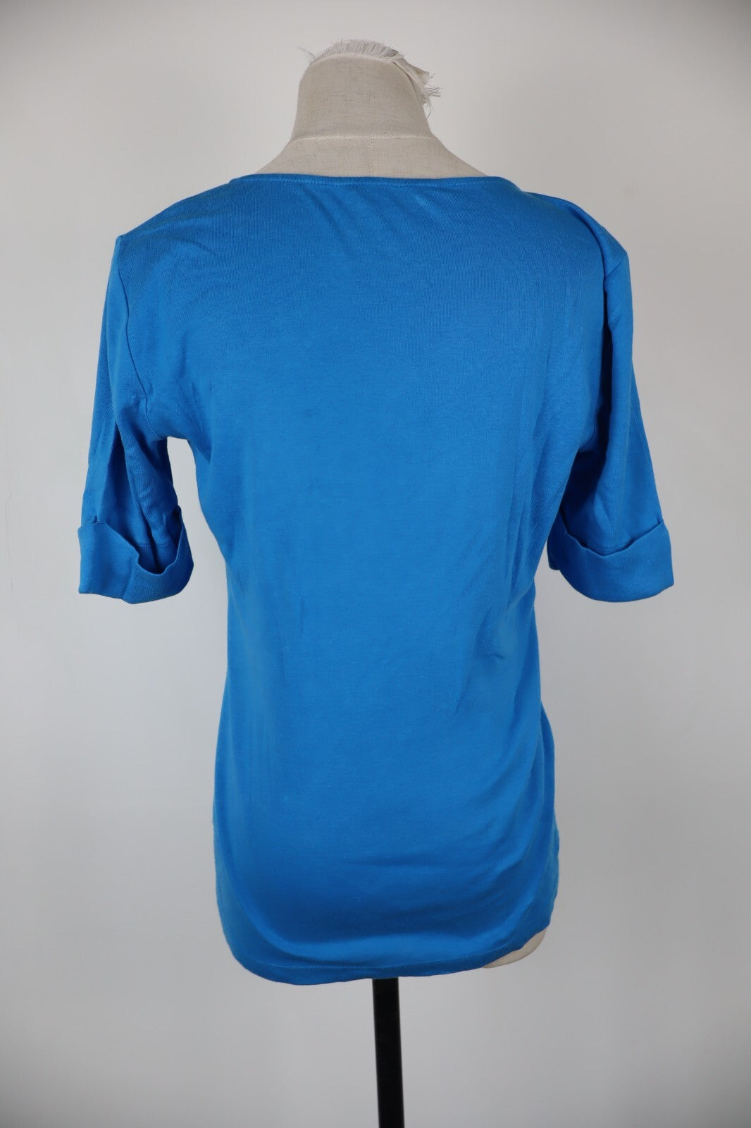 RALPH LAUREN MAGLIA DONNA COTONE TG. S WOMAN COTTON T-SHIRT CASUAL VINTAGE