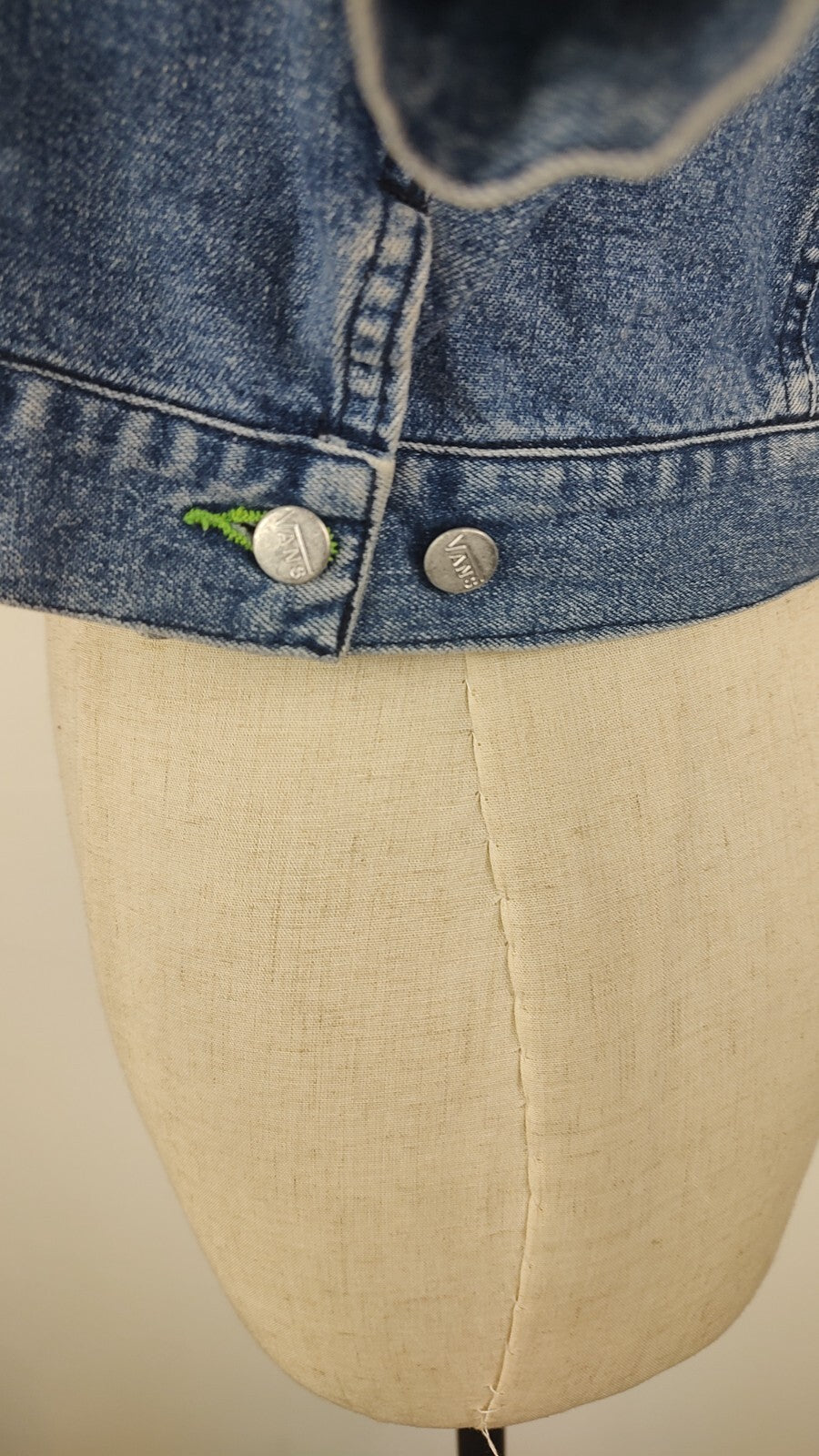 VANS GIACCA DONNA COTONE Tg M WOMAN CASUAL VINTAGE JACKET COTTON DENIM