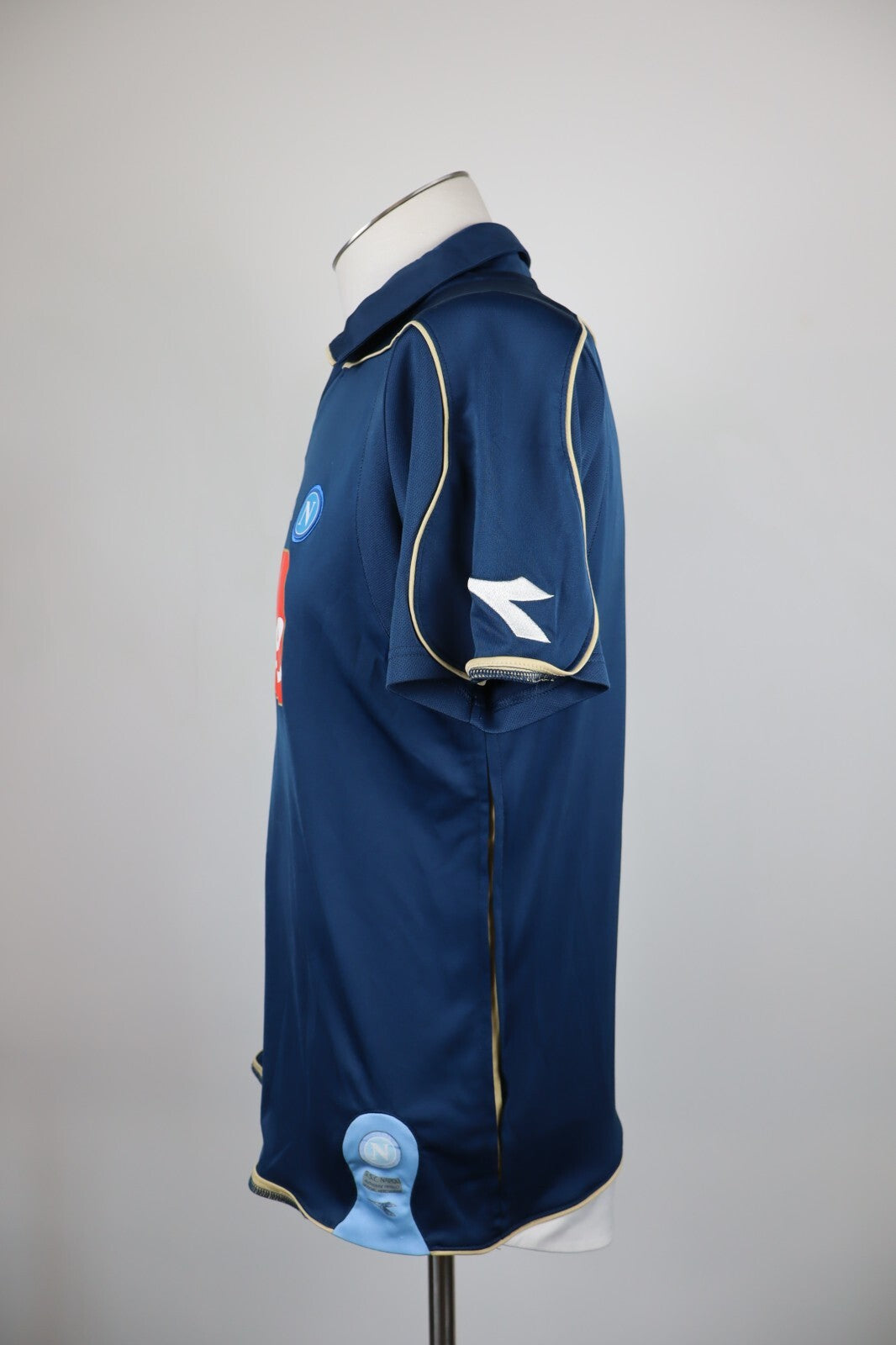 DIADORA NAPOLI MAGLIA CALCIO UOMO Tg S SOCCER T-SHIRT MAN SPORT TRIKOT JERSEY