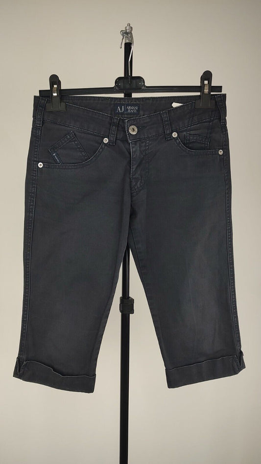 ARMANI JEANS PANTALONCINO DENIM DONNA TG W25 WOMAN VINTAGE SHORTS