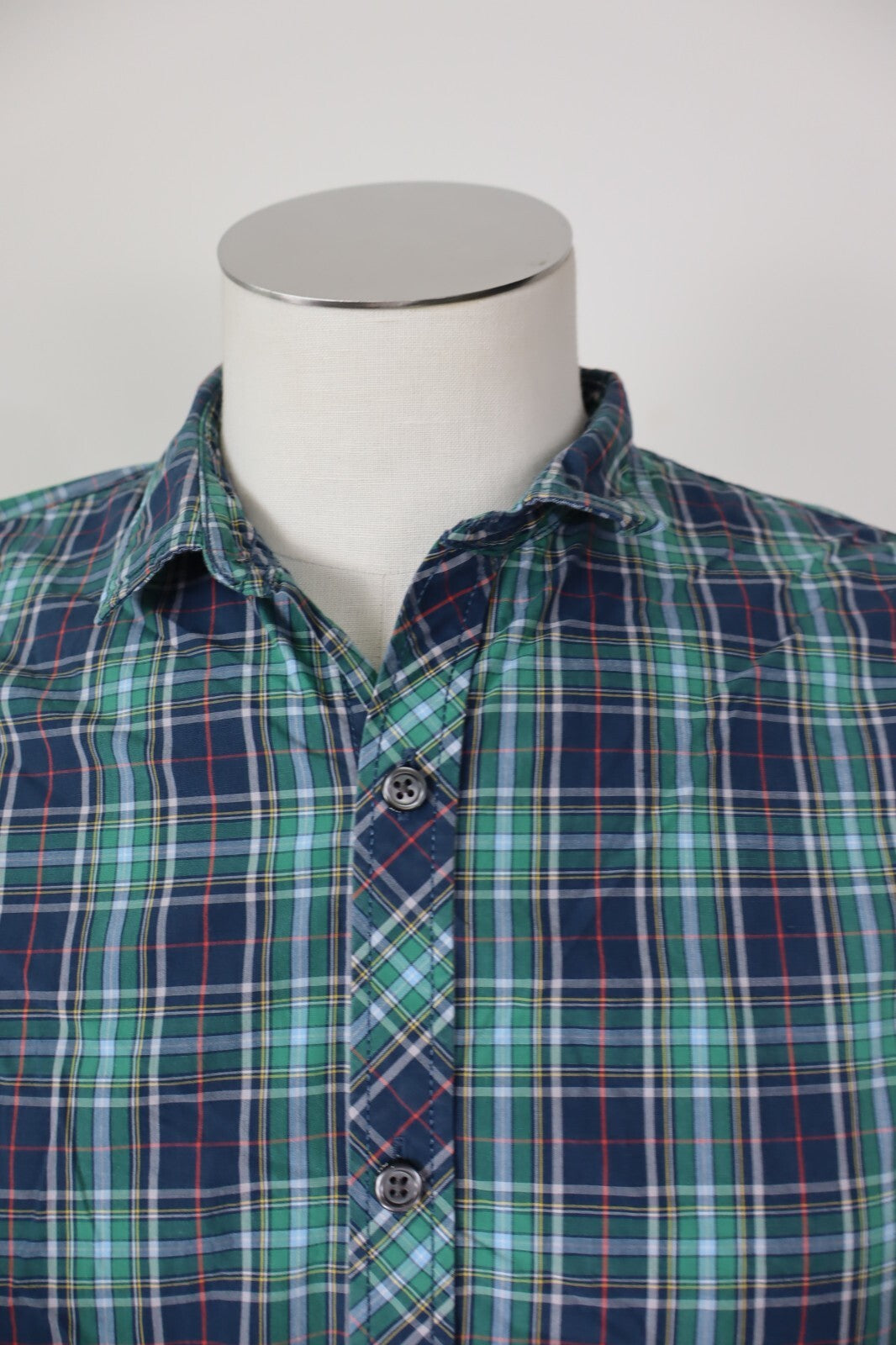 TOMMY HILFIGER CAMICIA UOMO COTONE TG. S MAN CASUAL VINTAGE COTTON SHIRT
