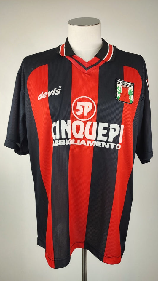 DEVIS PALMESE LUCIANO N. 11 MAGLIA CALCIO UOMO Tg XL SOCCER MAN JERSEY VINTAGE
