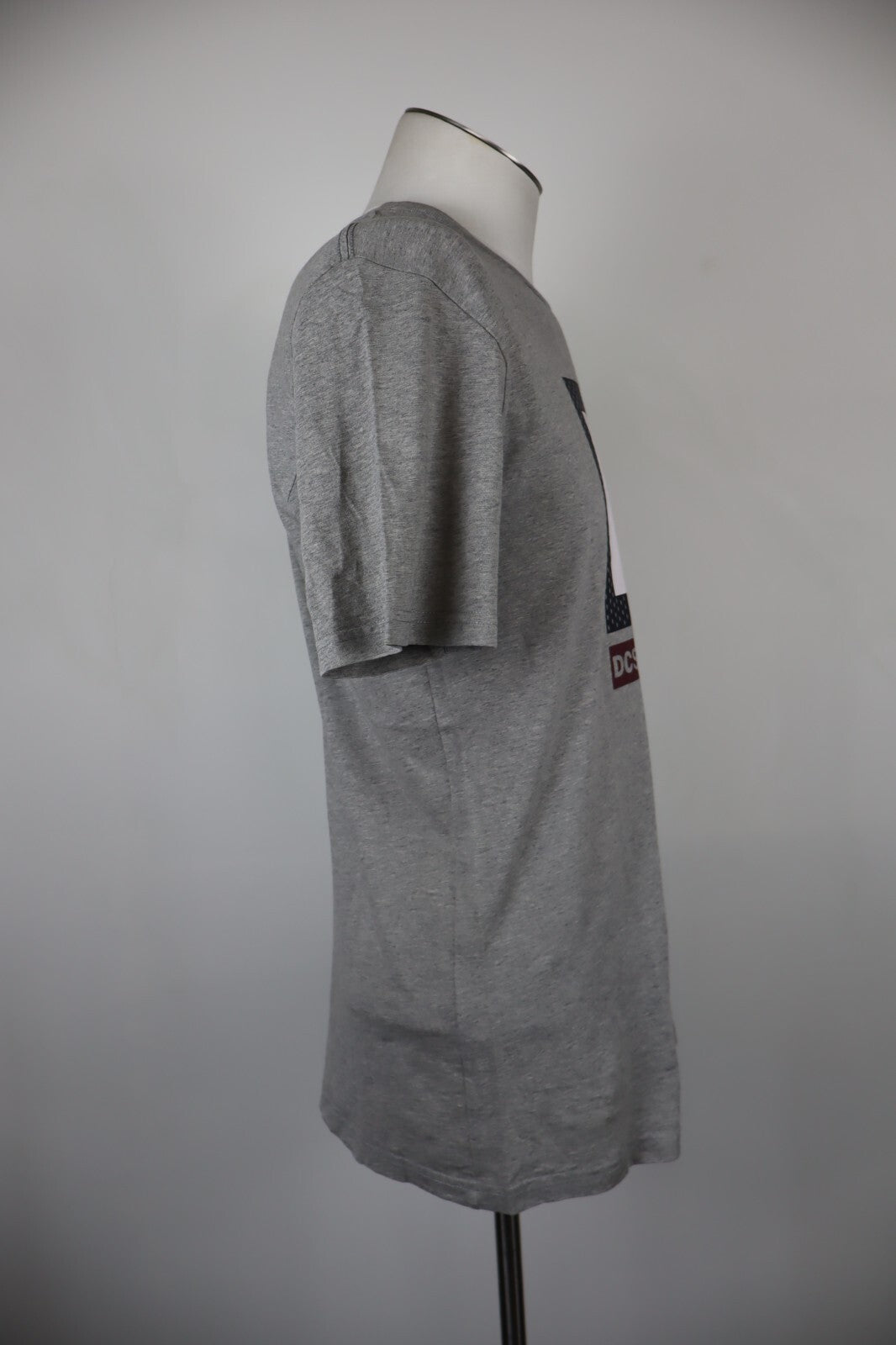 DC SHOES MAGLIA UOMO COTONE TG. M MAN SHIRT CASUAL VINTAGE COTTON