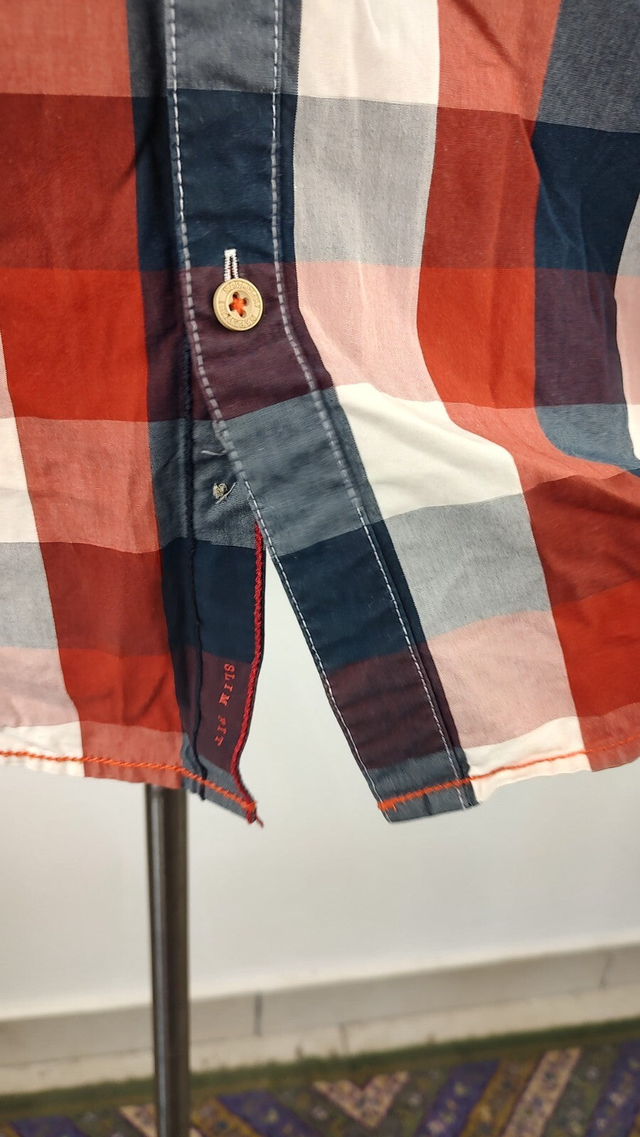 NAPAPIJRI SPORT CAMICIA SHIRT UOMO Tg S MAN VINTAGE CASUAL COTONE