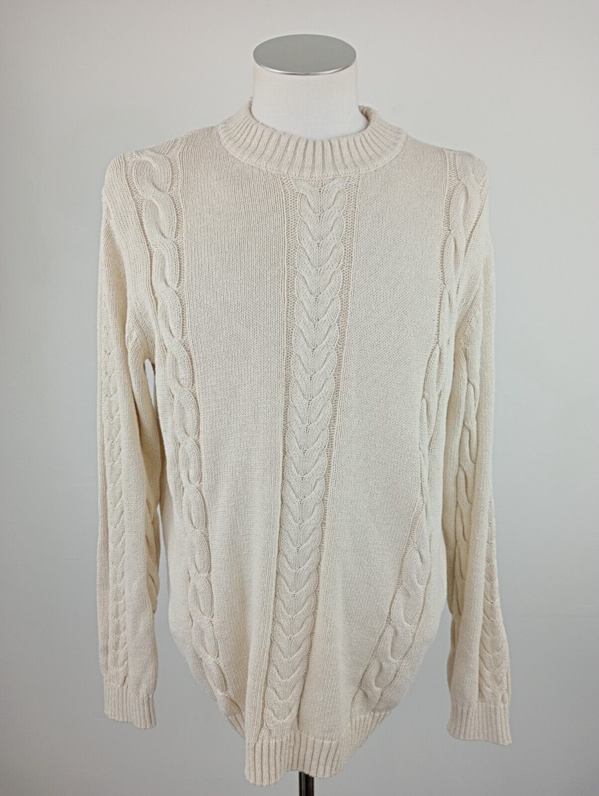 WRANGLER MAGLIONE COTONE COTTON UOMO L MAN SWEATER CASUAL VINTAGE ITALY