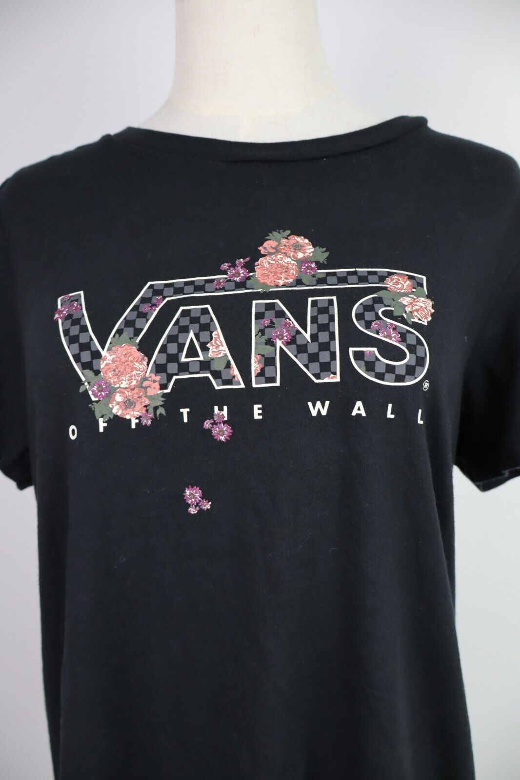 VANS MAGLIA DONNA TG. L WOMAN CASUAL VINTAGE TOP T-SHIRT