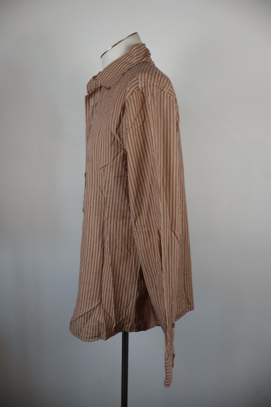 GAS CAMICIA UOMO TG. XL MAN CASUAL VINTAGE SHIRT COTONE COTTON