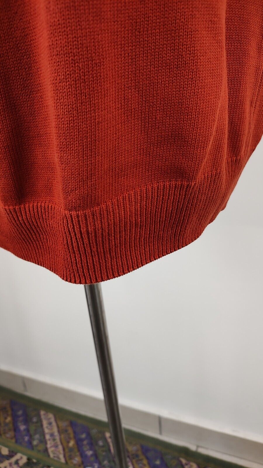 HENRY COTTON'S MAGLIONE SMANICATO COTONE VINTAGE UOMO Tg. XL SWEATER MAN CASUAL