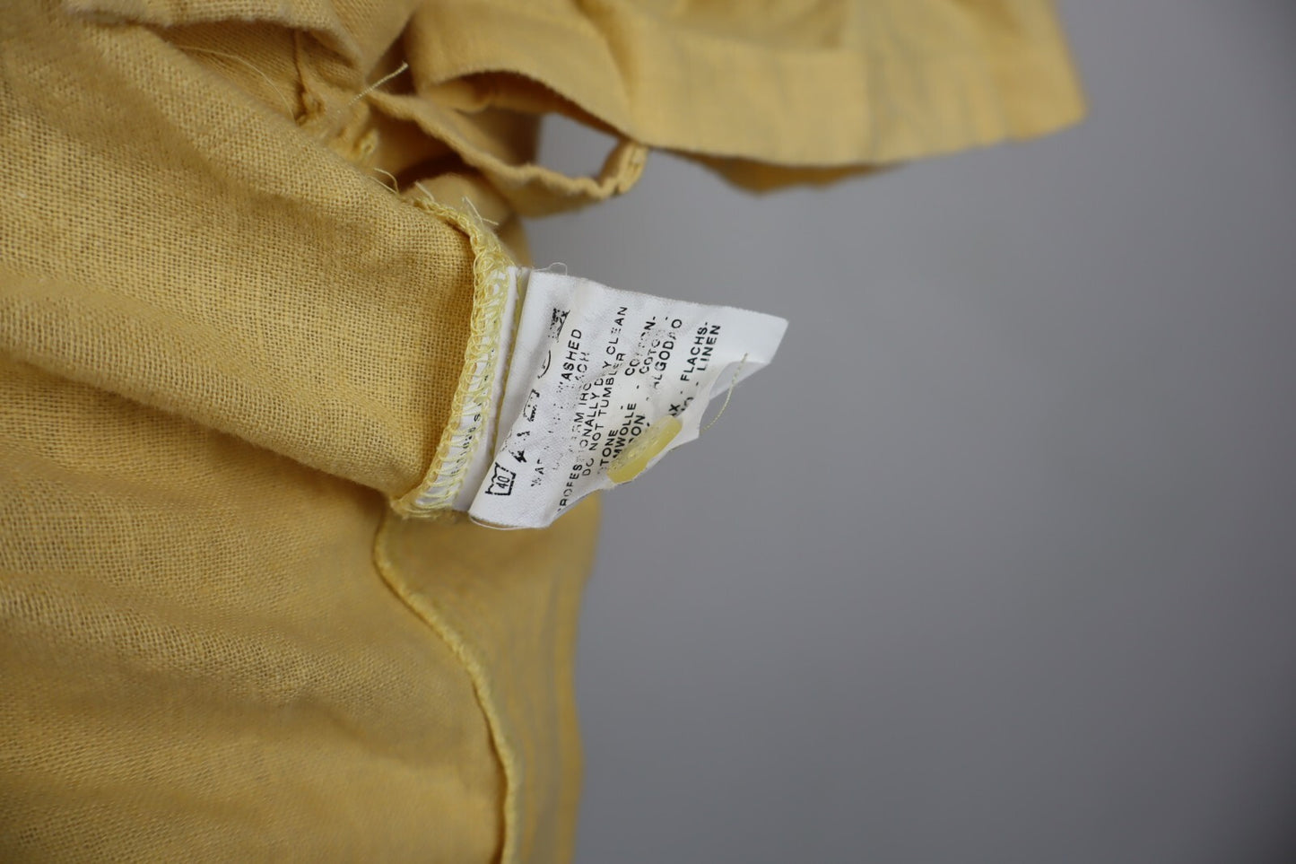 TRUSSARDI JEANS CAMICIA UOMO TG. XL MAN CASUAL VINTAGE SHIRT COTONE  LINO COTTON