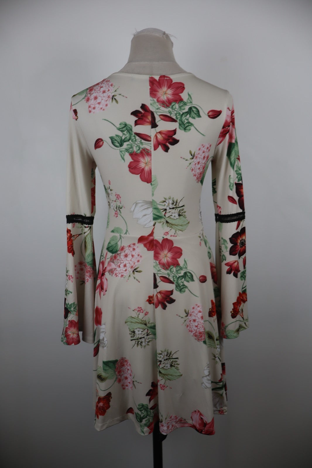 GUESS VESTITO ABITO DONNA TG XS WOMAN CASUAL VINTAGE DRESS MANICA LUNGA LOGO