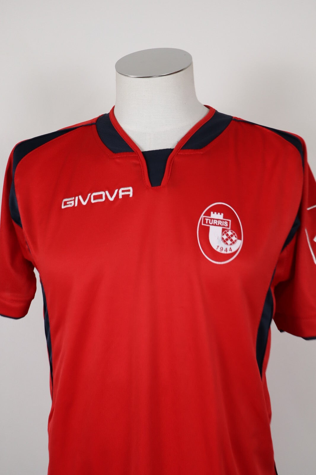 GIVOVA TURRIS N 1 MAGLIA CALCIO TRIKOT UOMO Tg M SOCCER JERSEY VINTAGE PORTIERE
