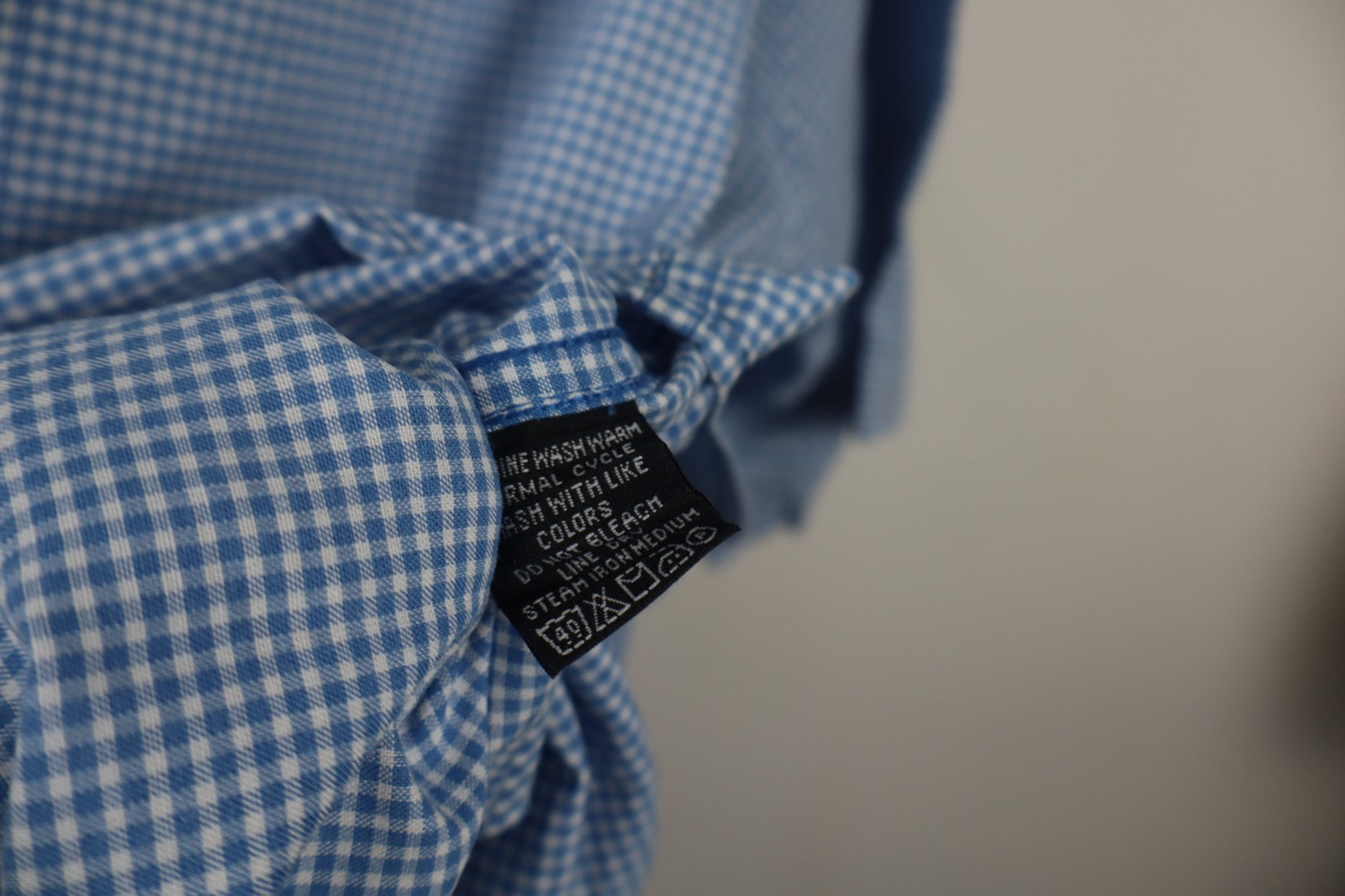 RALPH LAUREN CAMICIA UOMO COTONE TG XL MAN CASUAL VINTAGE COTTON SHIRT LOGO