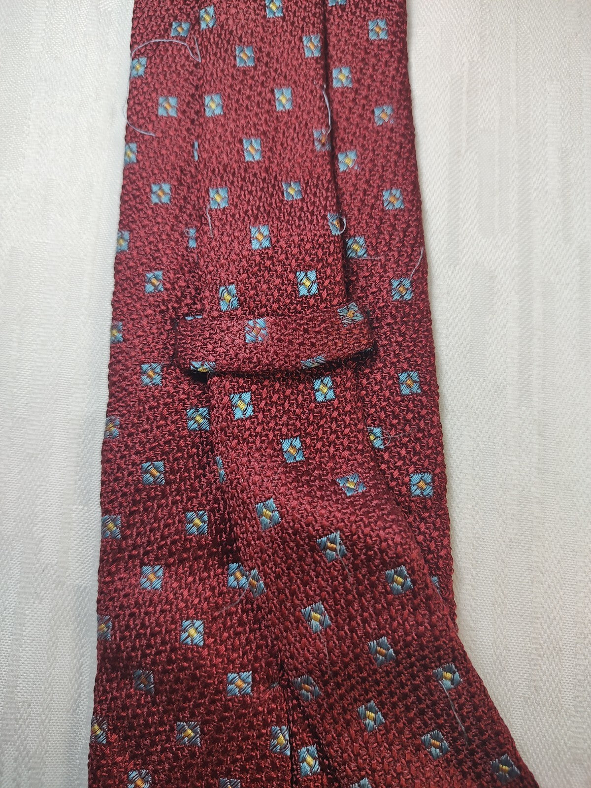 ZANOLINI 100% SILK TIE SETA CRAVATTA NECKTIE MADE IN ITALY CLASSIC