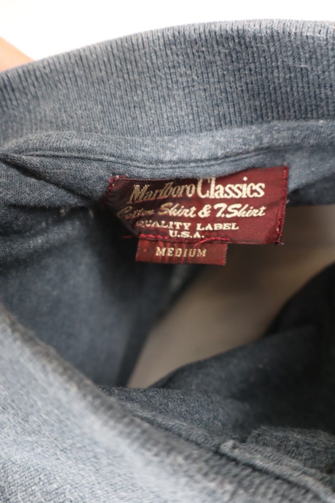 MARLBORO CLASSICS POLO MAGLIA UOMO TG M MAN COTONE SHIRT CASUAL VINTAGE