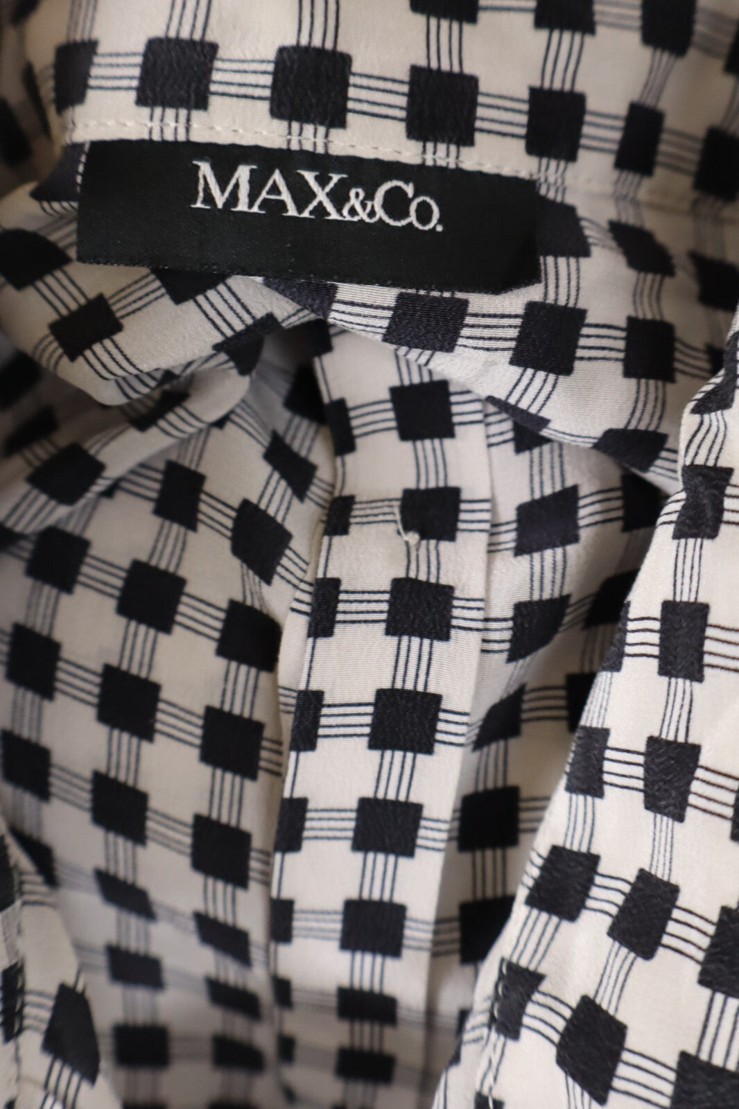 MAX & CO CAMICIA DONNA TG. S WOMAN SHIRT CASUAL VINTAGE SETA