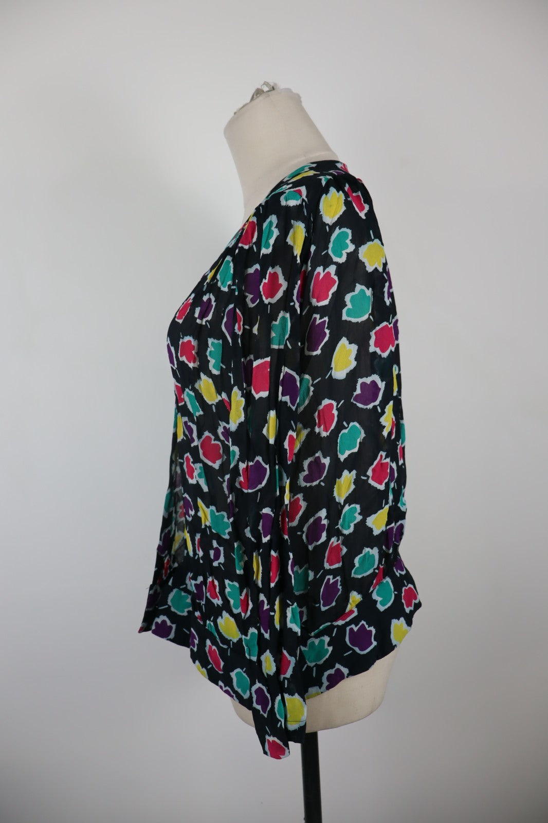 MILA SCHON MAGLIA BLUSA DONNA TG. 44 WOMAN CASUAL VINTAGE TOP T-SHIRT MANICA 3/4