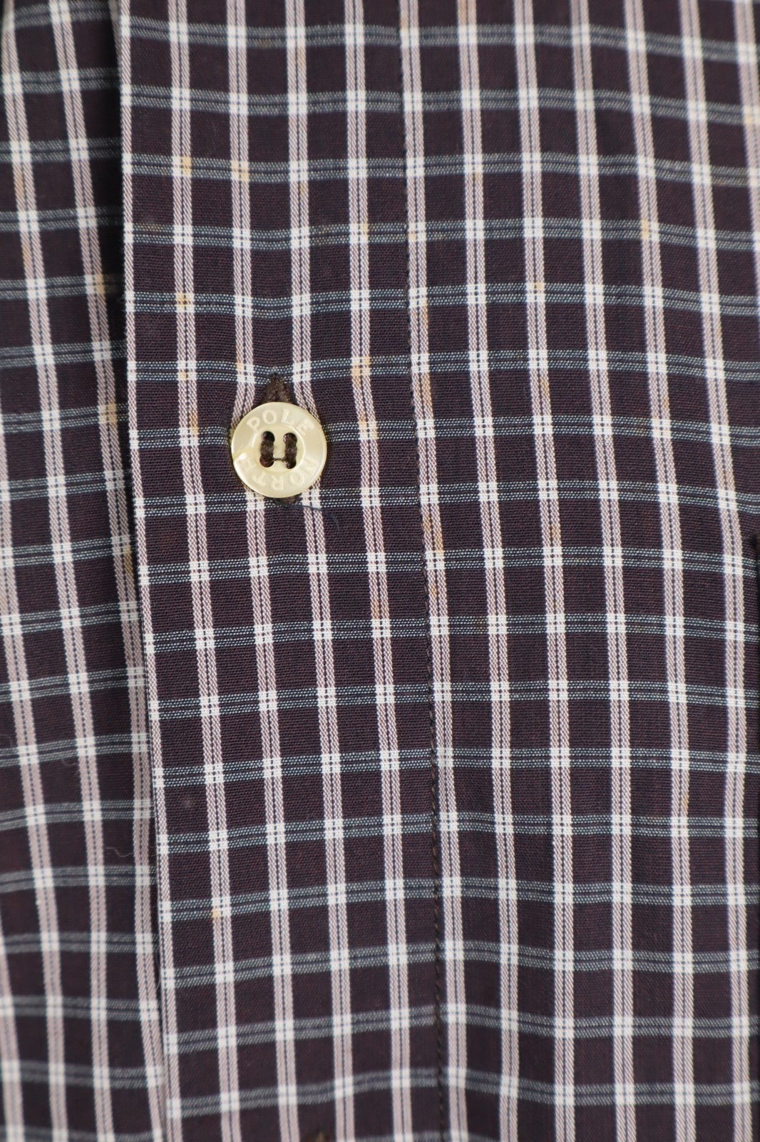 NORTH POLE CAMICIA UOMO TG M MAN SHIRT CASUAL VINTAGE COTONE