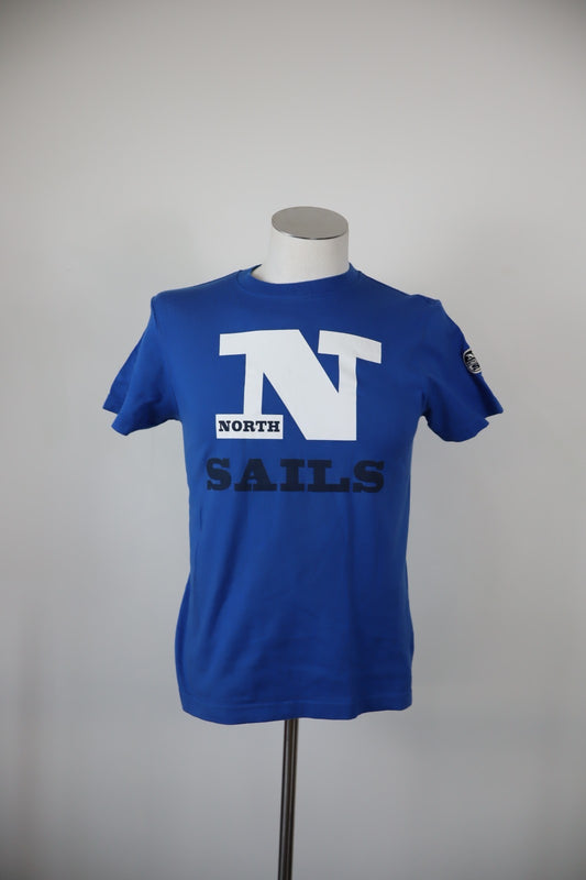 NORTH SAILS MAGLIA T-SHIRT UOMO TG. S MAN SHIRT CASUAL VINTAGE COTONE LOGO