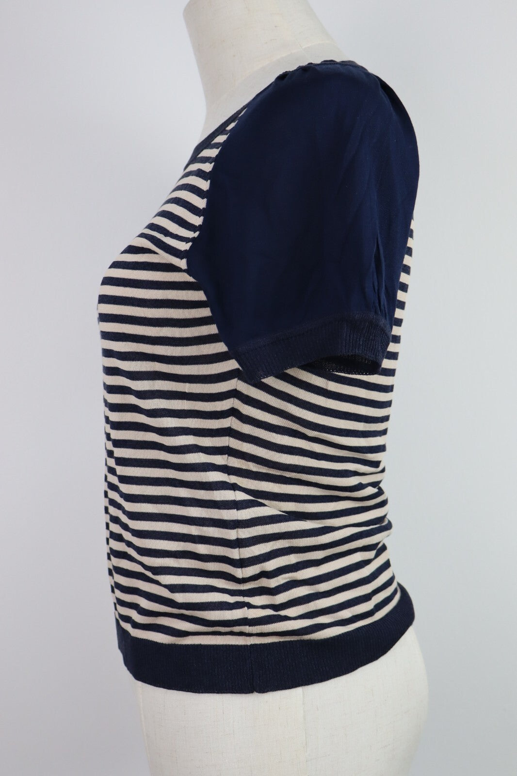 MAX & CO MAGLIA CON ZIP COTONE DONNA TG. M WOMAN CASUAL VINTAGE T-SHIRT COTTON