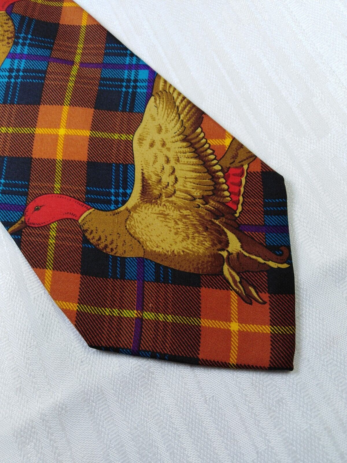 HUGO BOSS 100% SETA SILK TIE CRAVATTA NECKTIE ITALY VINTAGE CLASSIC