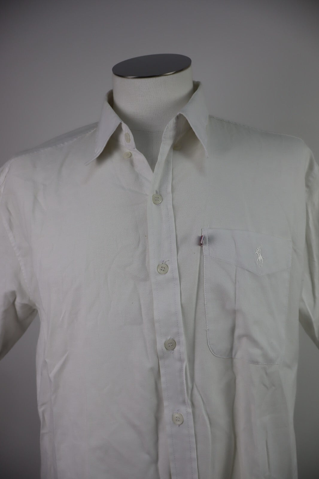 POLO RALPH LAUREN CAMICIA UOMO TG. L MAN CASUAL VINTAGE SHIRT COTONE COTTON