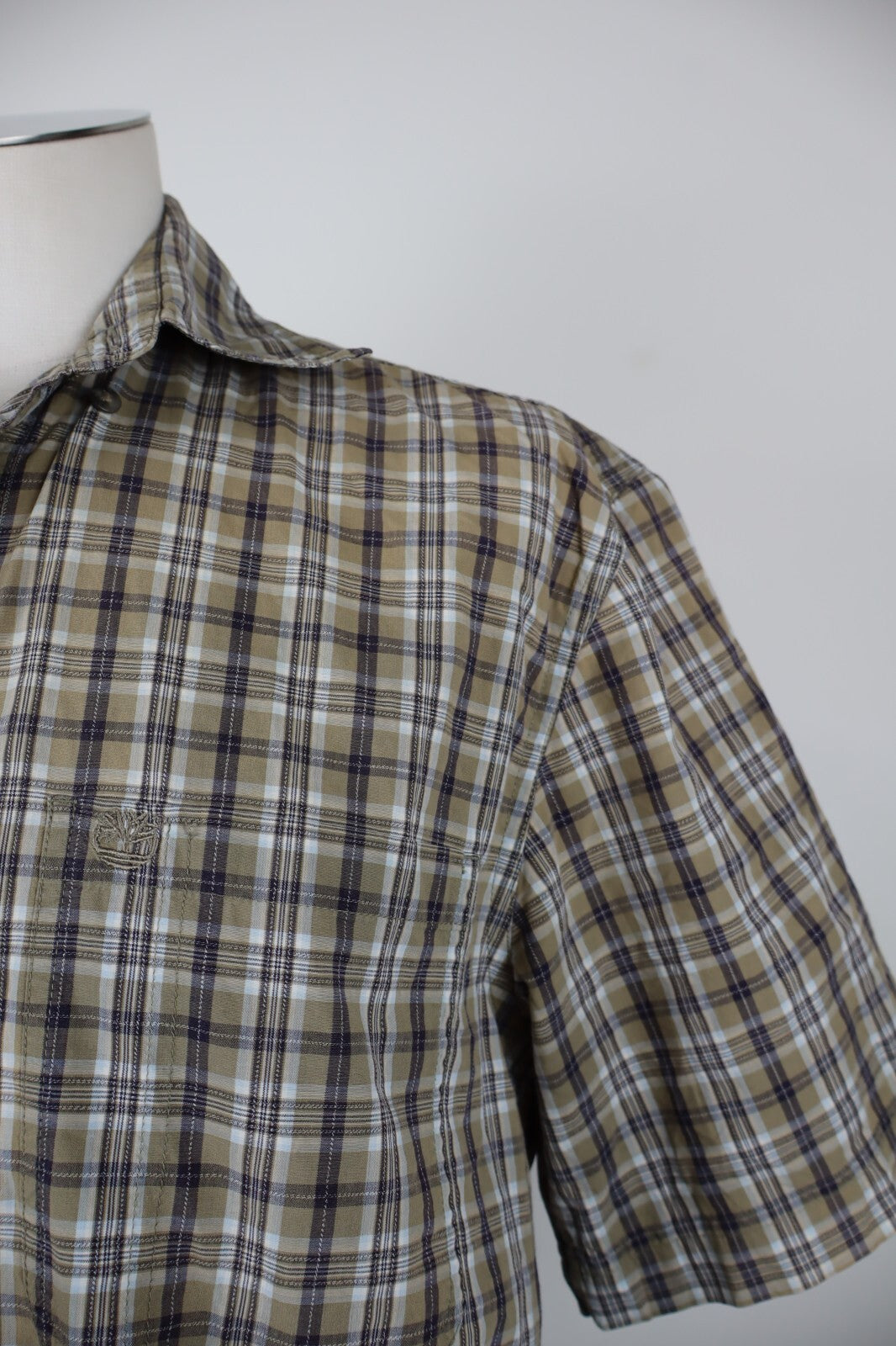 TIMBERLAND CAMICIA UOMO TG S MAN SHIRT CASUAL VINTAGE COTONE COTTON